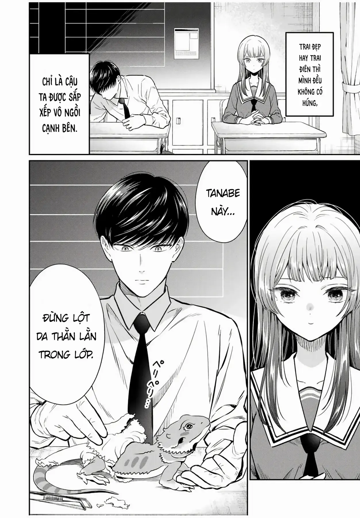 Tanabe-Kun Bên Clb Sinh Vật. Chapter 1 - Trang 14