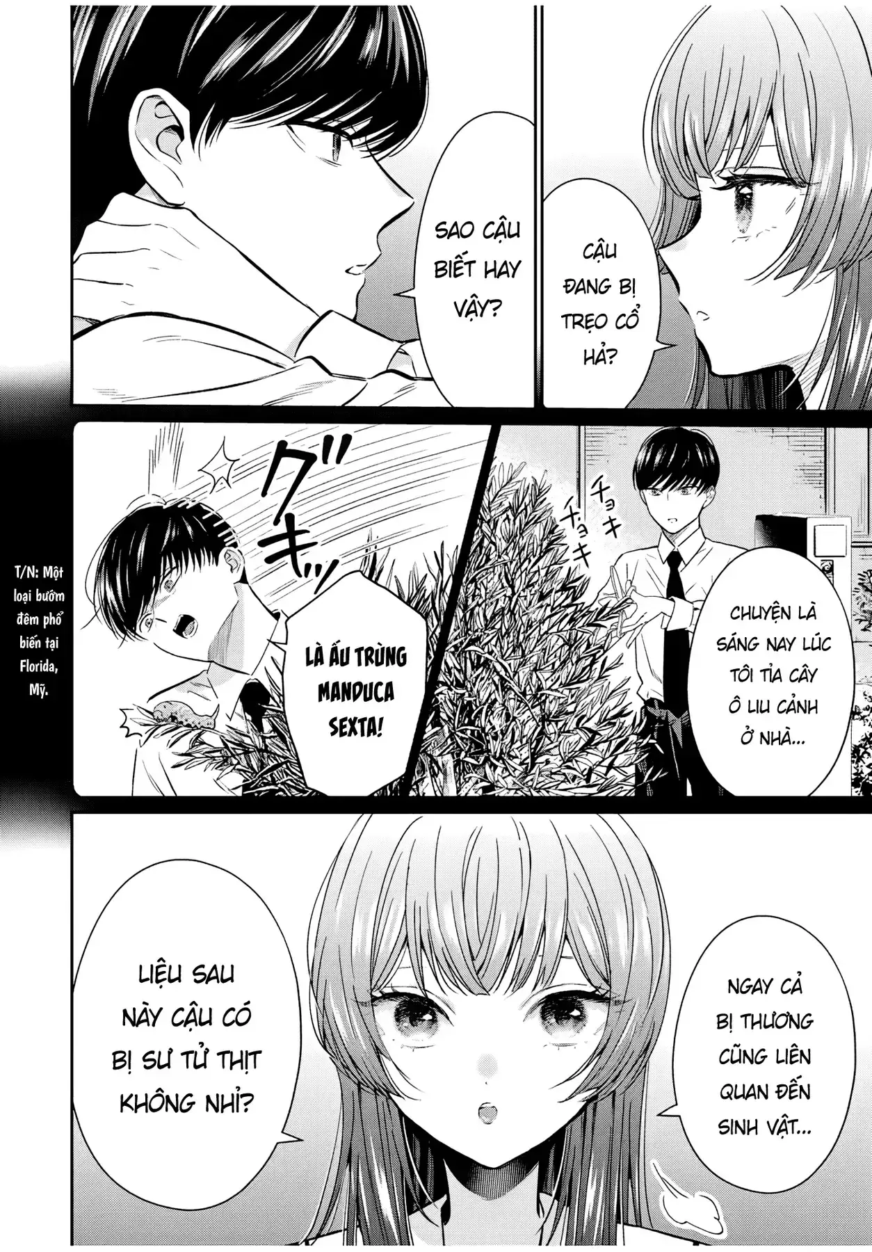 Tanabe-Kun Bên Clb Sinh Vật. Chapter 2 - Trang 7