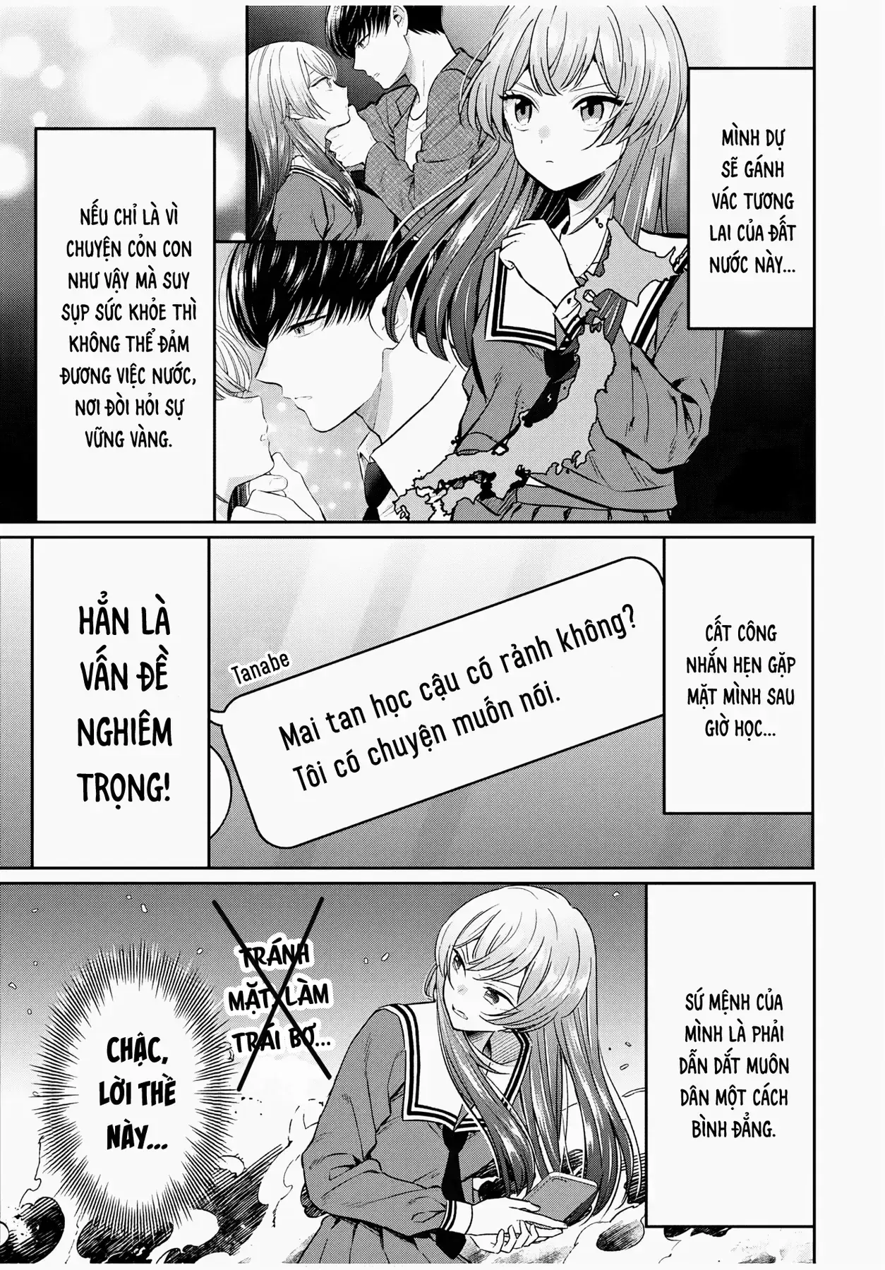 Tanabe-Kun Bên Clb Sinh Vật. Chapter 3 - Trang 4