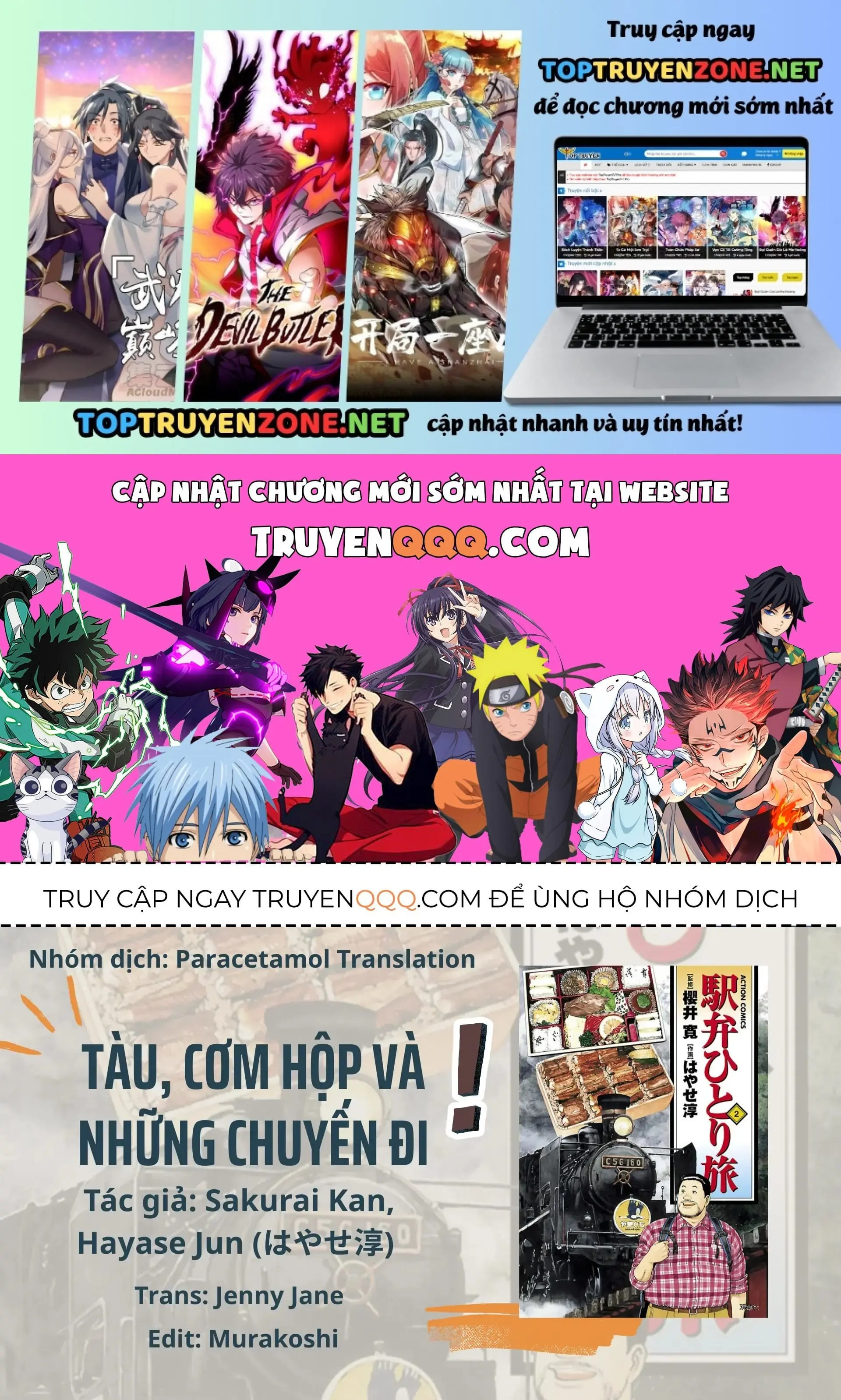 Tàu, Cơm Hộp Và Những Chuyến Đi Chapter 19 - Trang 3
