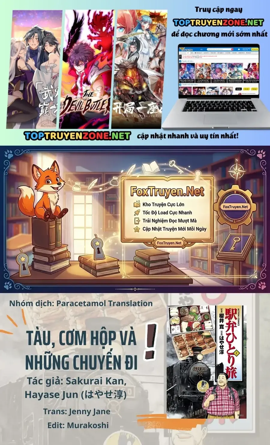 Tàu, Cơm Hộp Và Những Chuyến Đi Chapter 27 - Trang 3