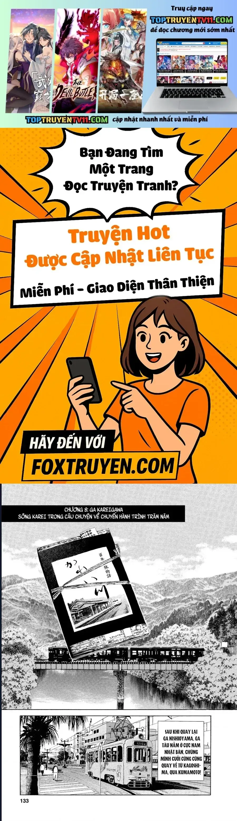 Tàu, Cơm Hộp Và Những Chuyến Đi Chapter 8 - Trang 3