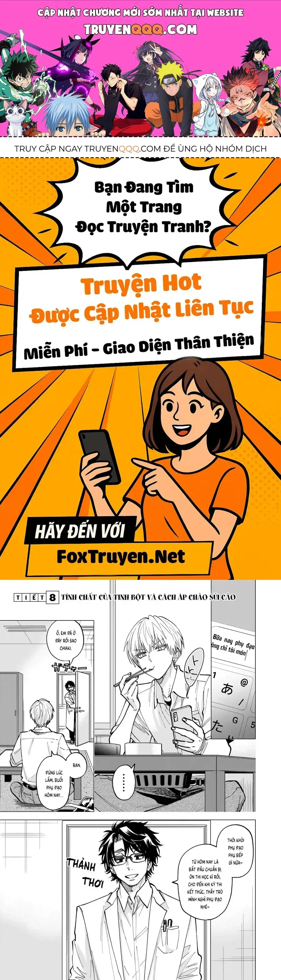 Tên Đầu Gấu Và Bữa Ăn Khoa Học Chapter 8 - Trang 2