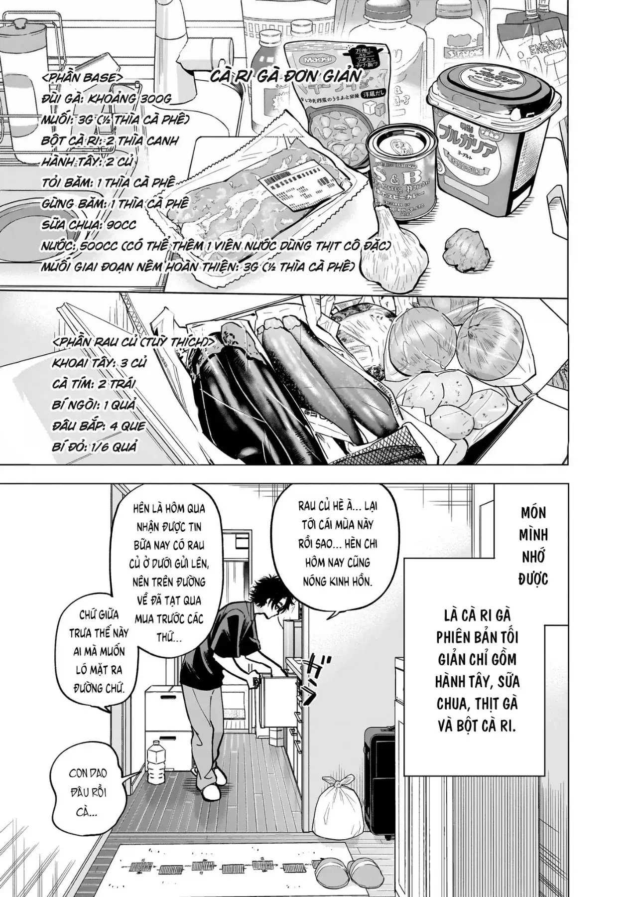 Tên Đầu Gấu Và Bữa Ăn Khoa Học Chapter 9 - Trang 10