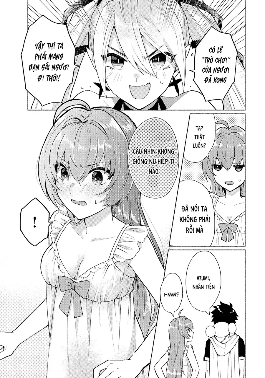Tensei Shitara Ore Ga Heroine De Aitsu Ga Yuusha Datta Chapter 11 - Trang 11