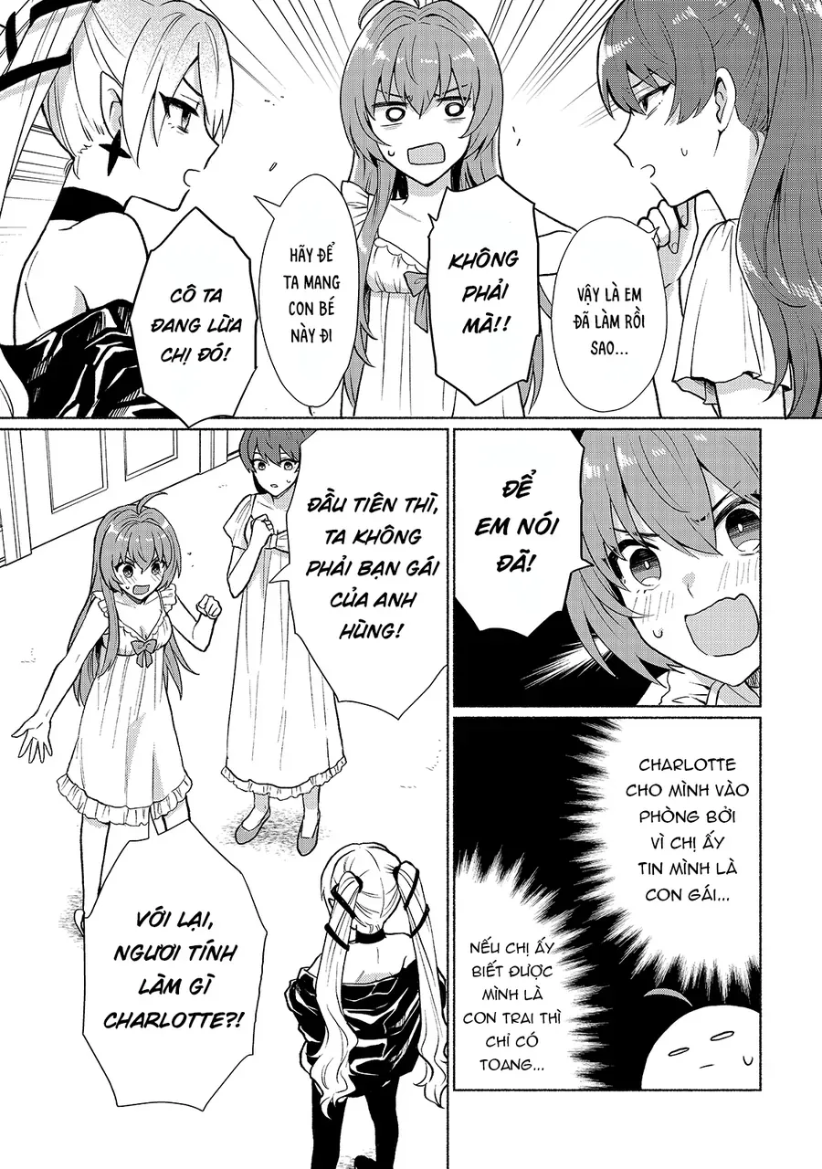 Tensei Shitara Ore Ga Heroine De Aitsu Ga Yuusha Datta Chapter 11 - Trang 5