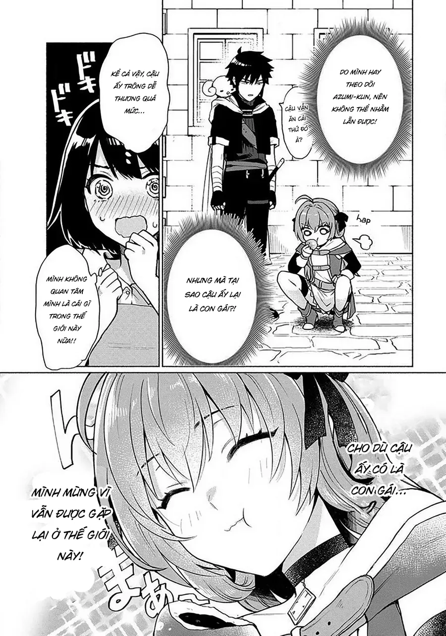 Tensei Shitara Ore Ga Heroine De Aitsu Ga Yuusha Datta Chapter 18.5 - Trang 7