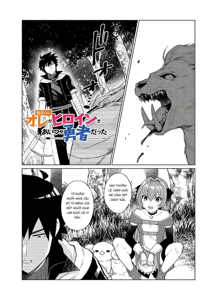 Tensei Shitara Ore Ga Heroine De Aitsu Ga Yuusha Datta Chapter 21 - Trang 3
