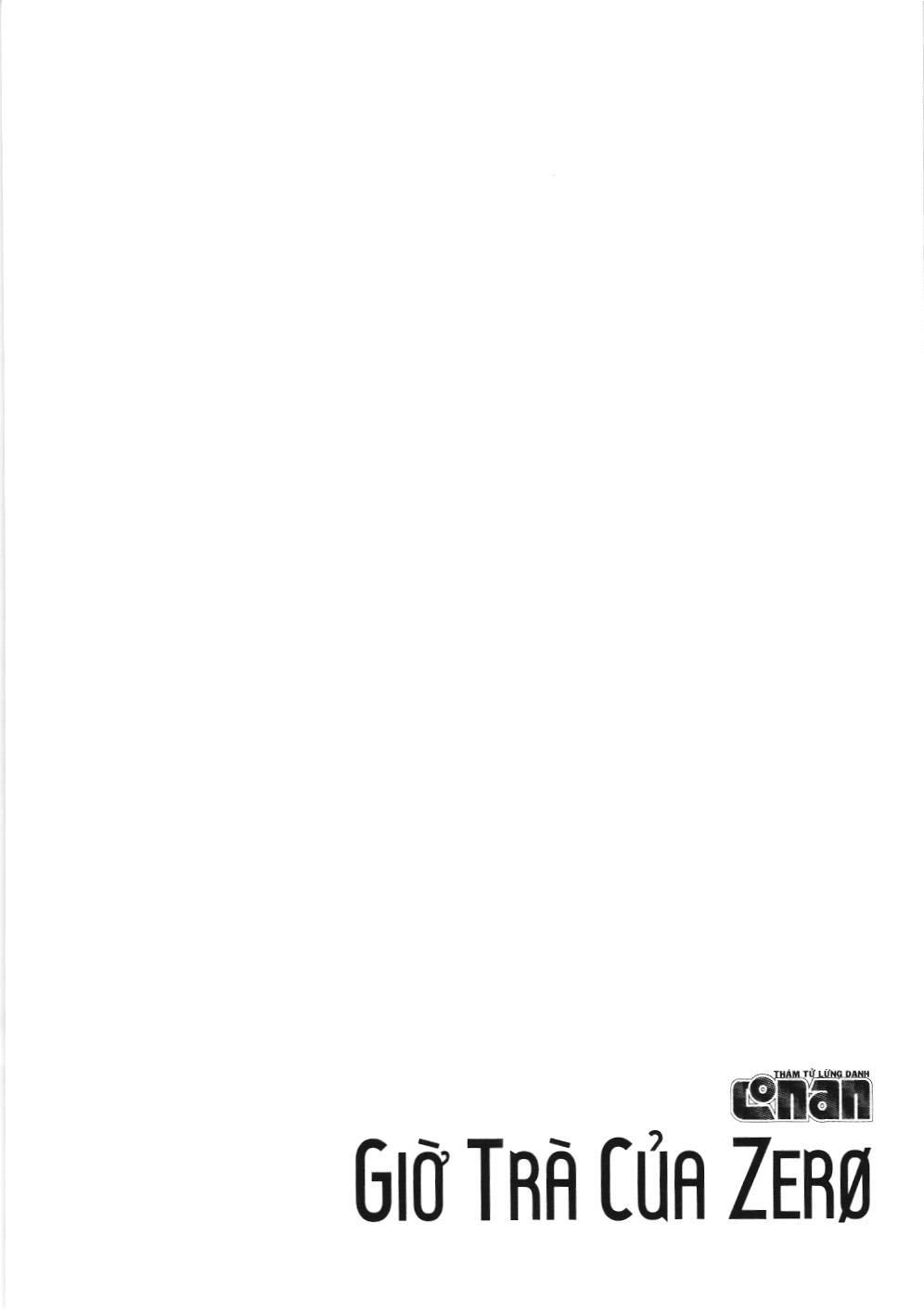 Thám tử lừng danh Conan - Giờ trà của Zero (NXB Kim Đồng) Chapter 11 - Trang 16