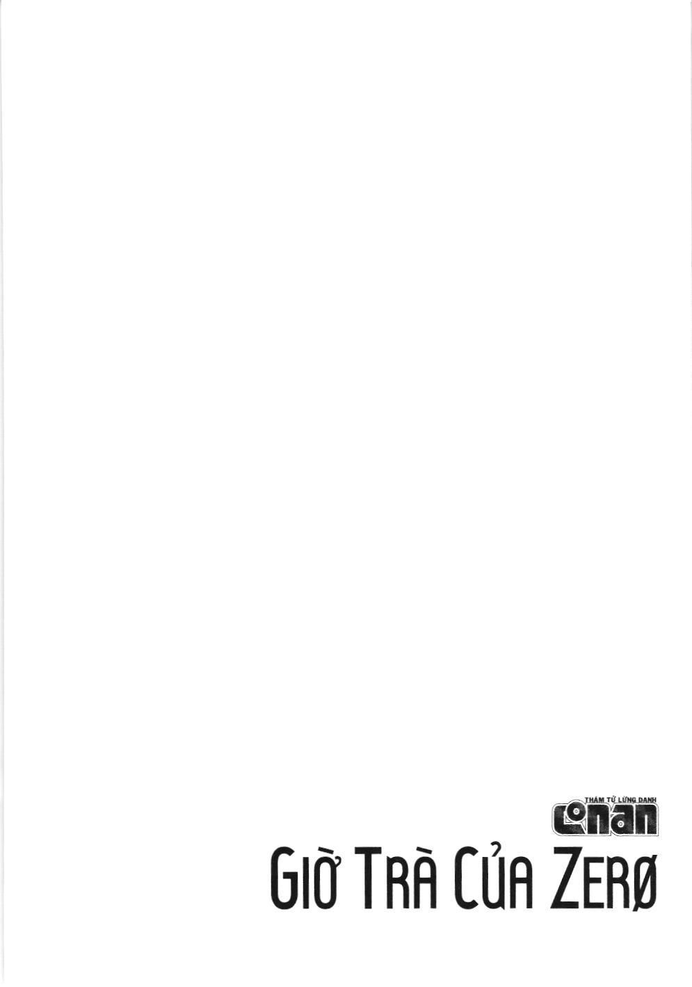 Thám tử lừng danh Conan - Giờ trà của Zero (NXB Kim Đồng) Chapter 12 - Trang 14