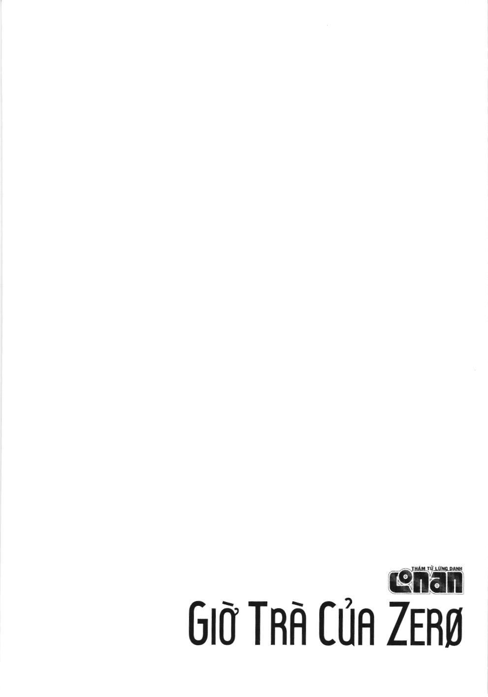Thám tử lừng danh Conan - Giờ trà của Zero (NXB Kim Đồng) Chapter 19 - Trang 14