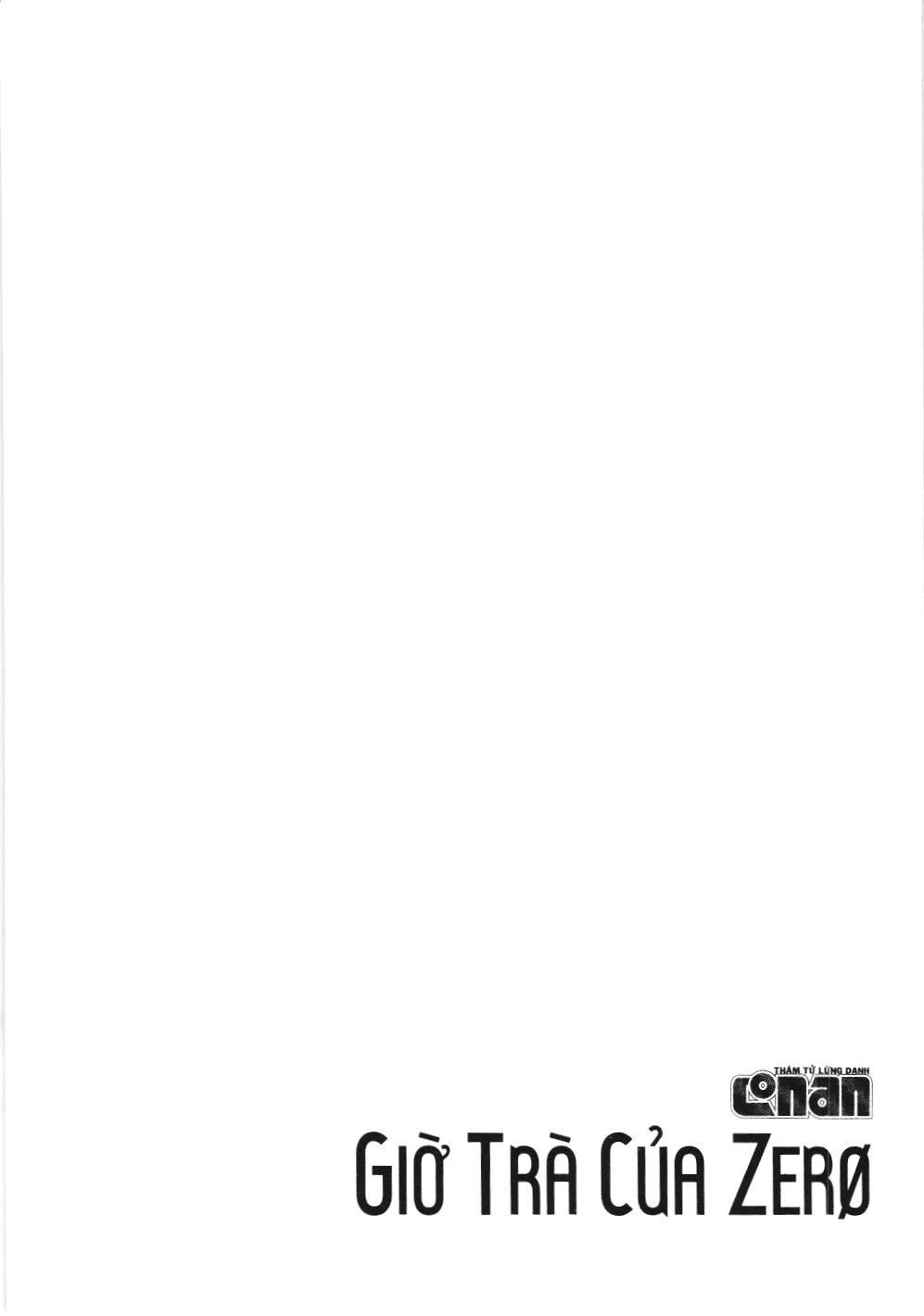 Thám tử lừng danh Conan - Giờ trà của Zero (NXB Kim Đồng) Chapter 21 - Trang 14