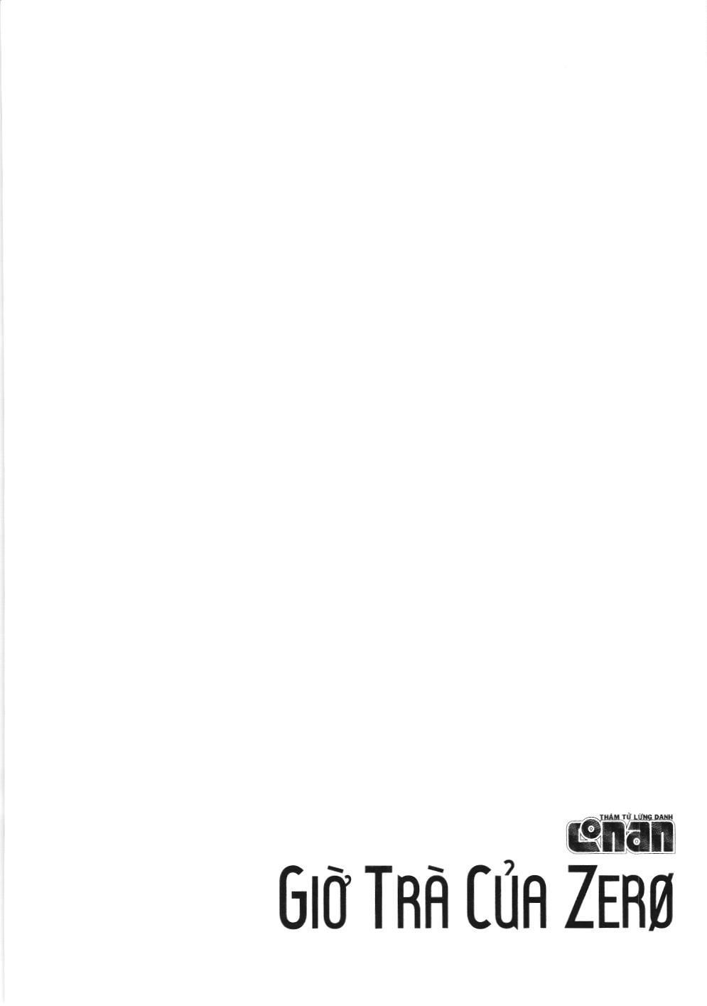 Thám tử lừng danh Conan - Giờ trà của Zero (NXB Kim Đồng) Chapter 22 - Trang 14