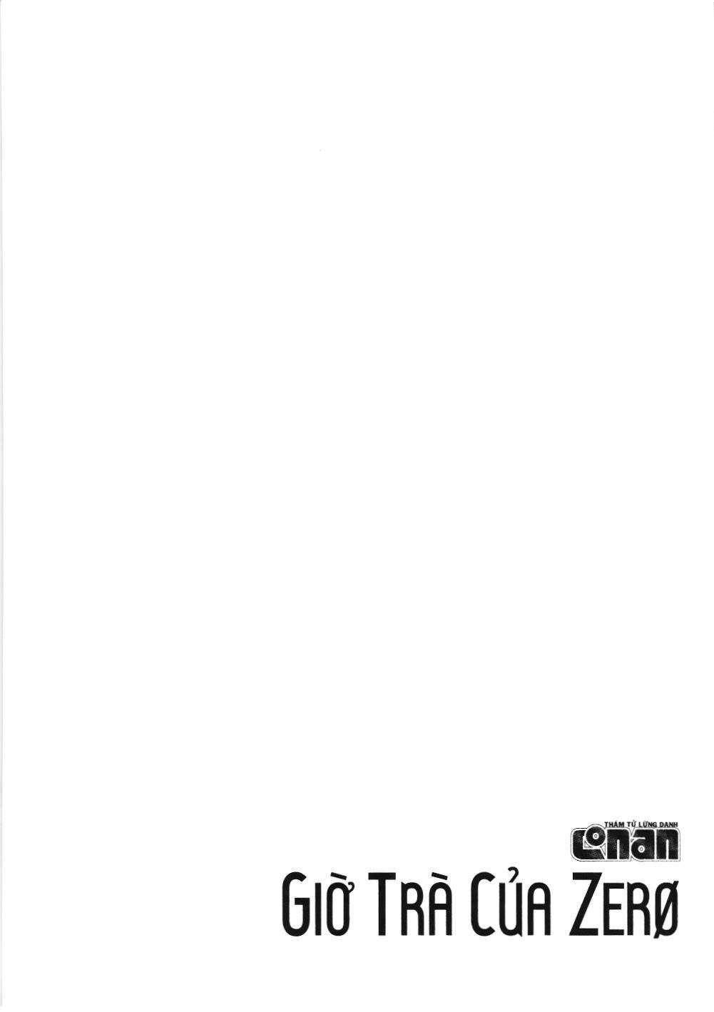 Thám tử lừng danh Conan - Giờ trà của Zero (NXB Kim Đồng) Chapter 3 - Trang 14