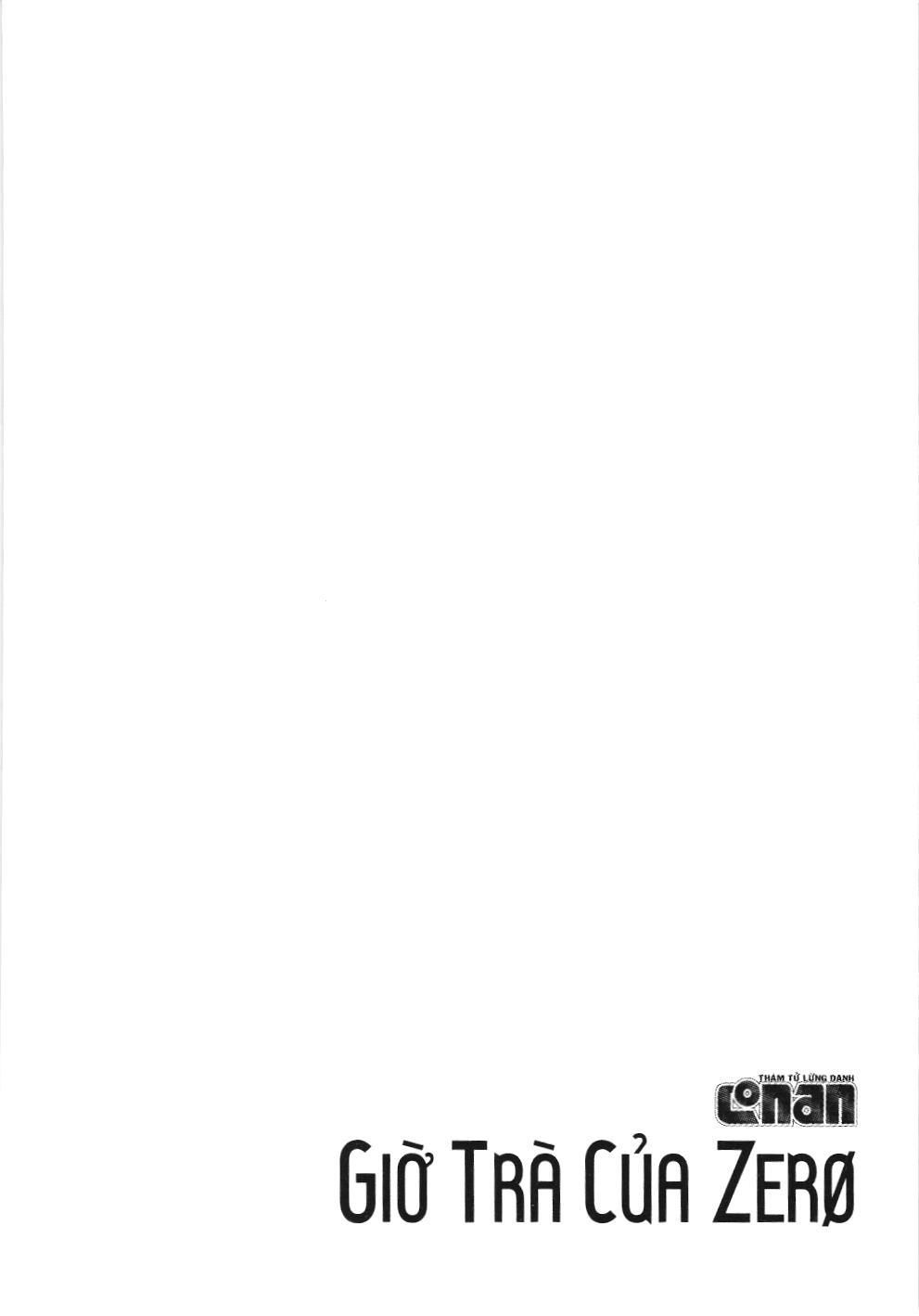 Thám tử lừng danh Conan - Giờ trà của Zero (NXB Kim Đồng) Chapter 38 - Trang 14