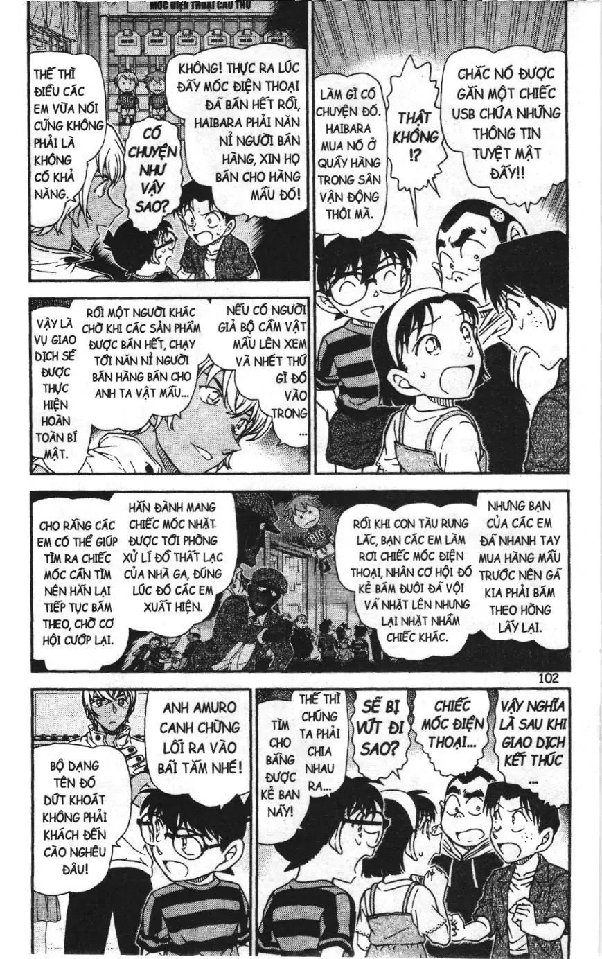 Thám tử lừng danh Conan Loạt truyện tranh (NXB Kim Đồng) Chapter 1038 - Trang 4