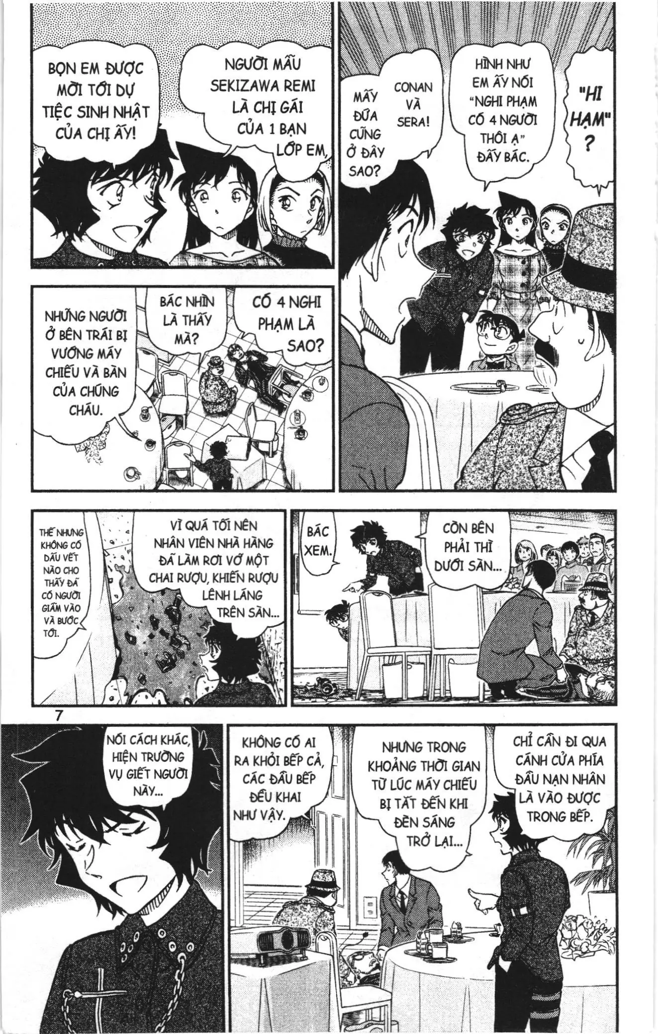 Thám tử lừng danh Conan Loạt truyện tranh (NXB Kim Đồng) Chapter 1088 - Trang 5