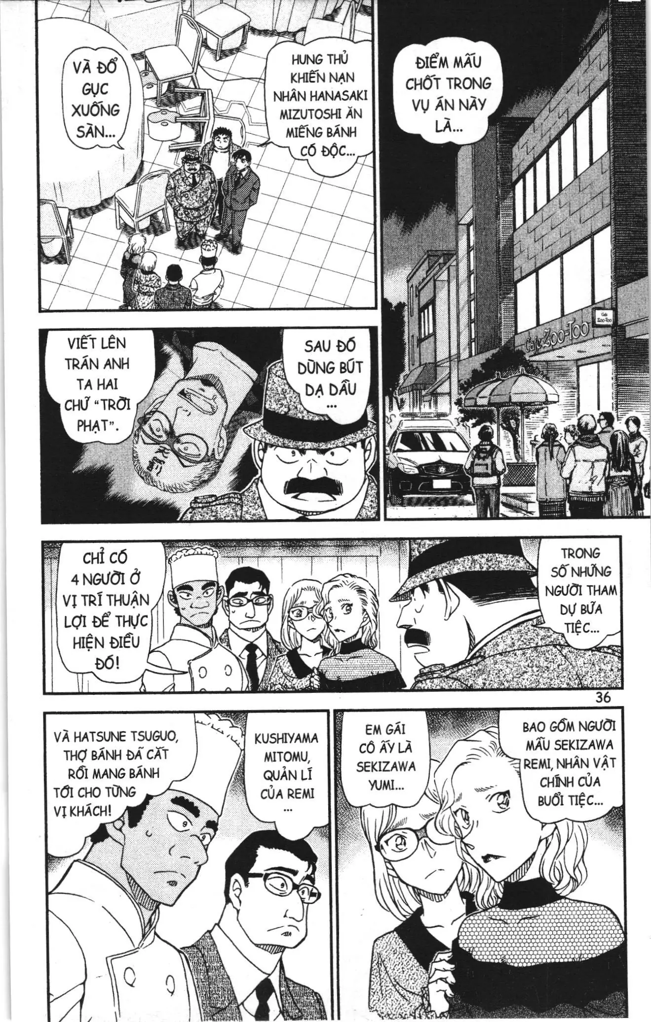 Thám tử lừng danh Conan Loạt truyện tranh (NXB Kim Đồng) Chapter 1090 - Trang 2