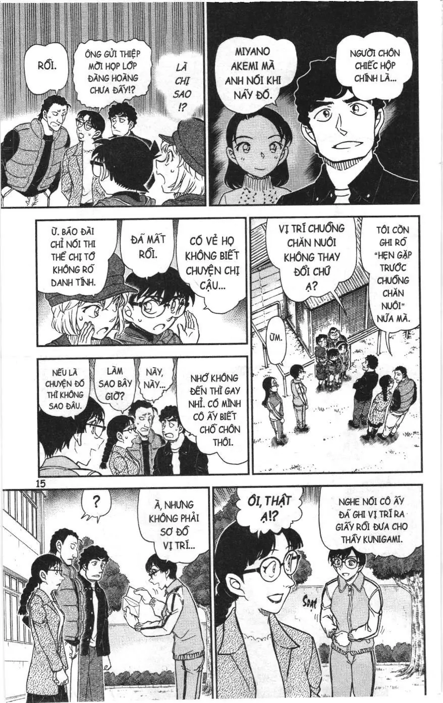 Thám tử lừng danh Conan Loạt truyện tranh (NXB Kim Đồng) Chapter 1112 - Trang 13