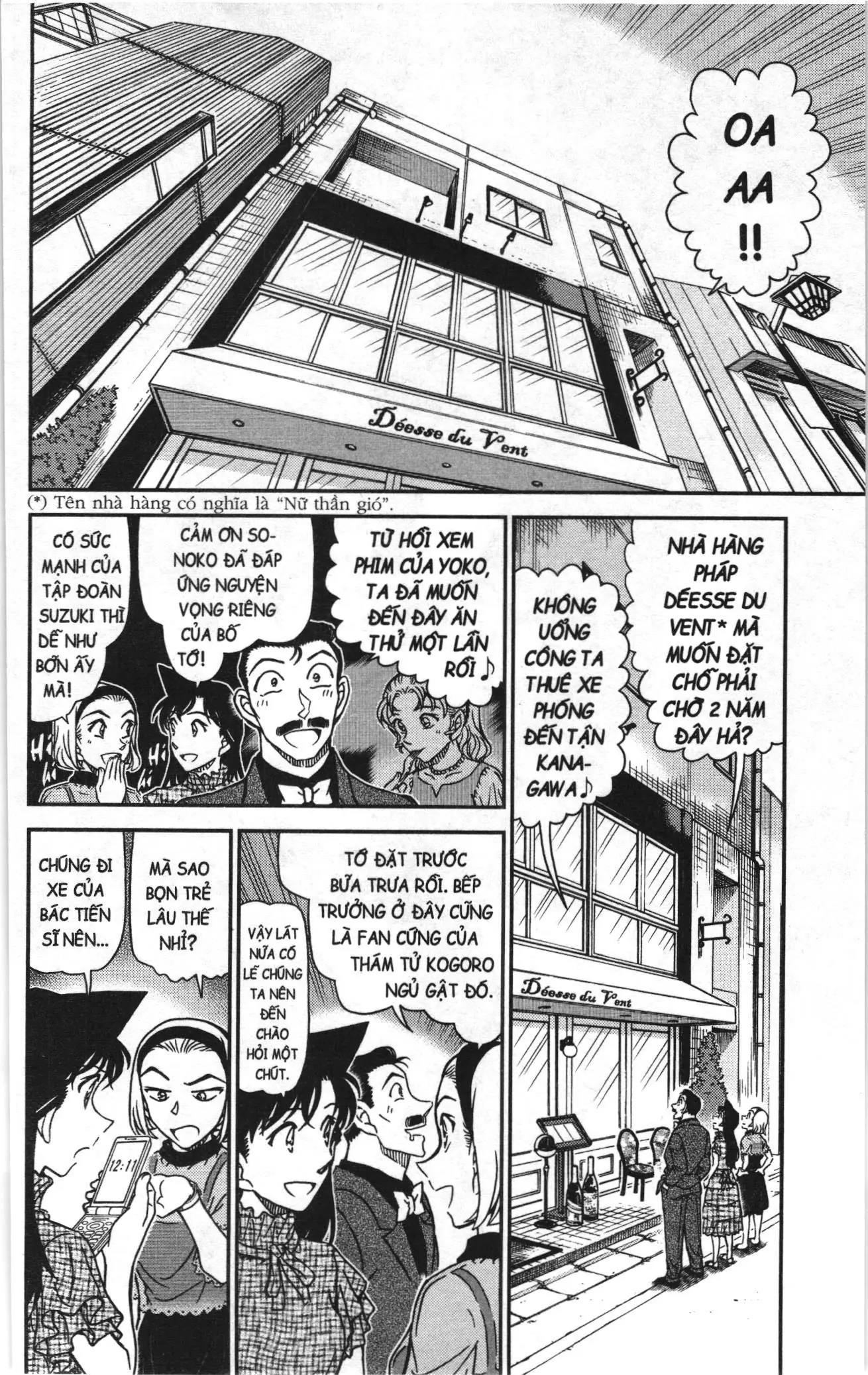 Thám tử lừng danh Conan Loạt truyện tranh (NXB Kim Đồng) Chapter 1115 - Trang 2