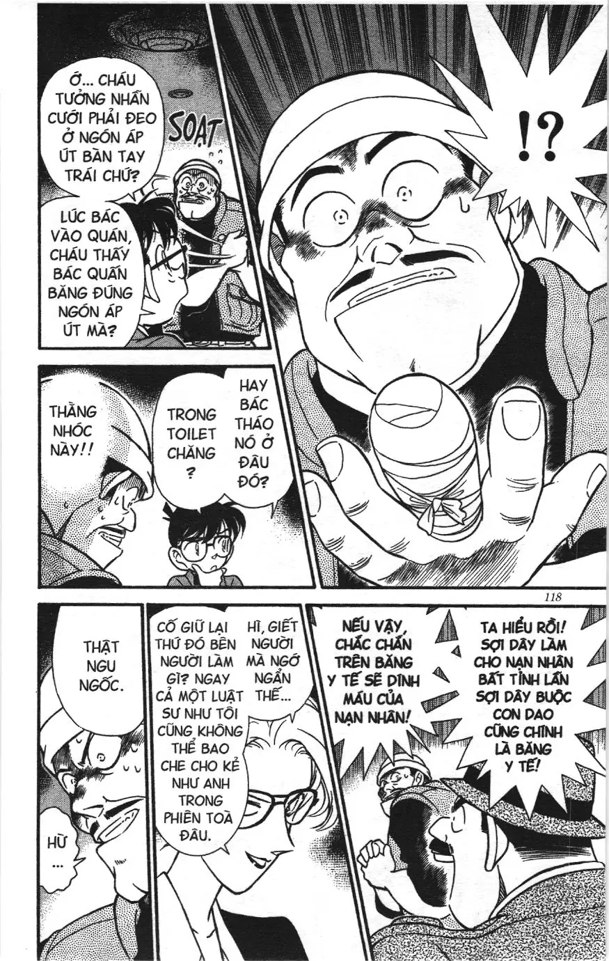 Thám tử lừng danh Conan Loạt truyện tranh (NXB Kim Đồng) Chapter 115 - Trang 8