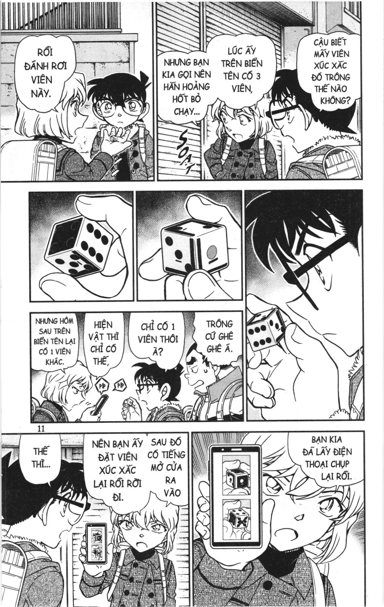 Thám tử lừng danh Conan Loạt truyện tranh (NXB Kim Đồng) Chapter 1167 - Trang 9