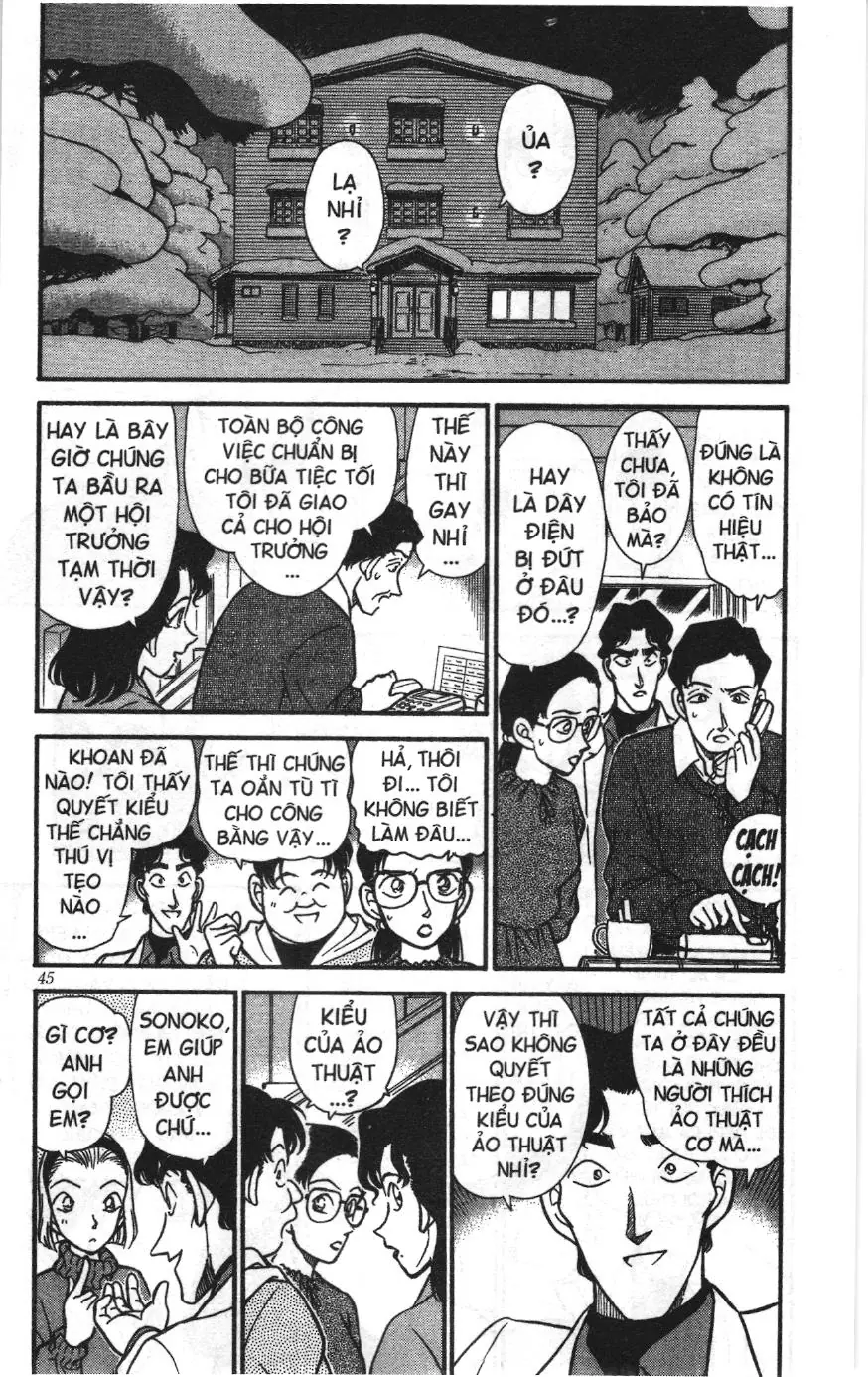 Thám tử lừng danh Conan Loạt truyện tranh (NXB Kim Đồng) Chapter 201 - Trang 5