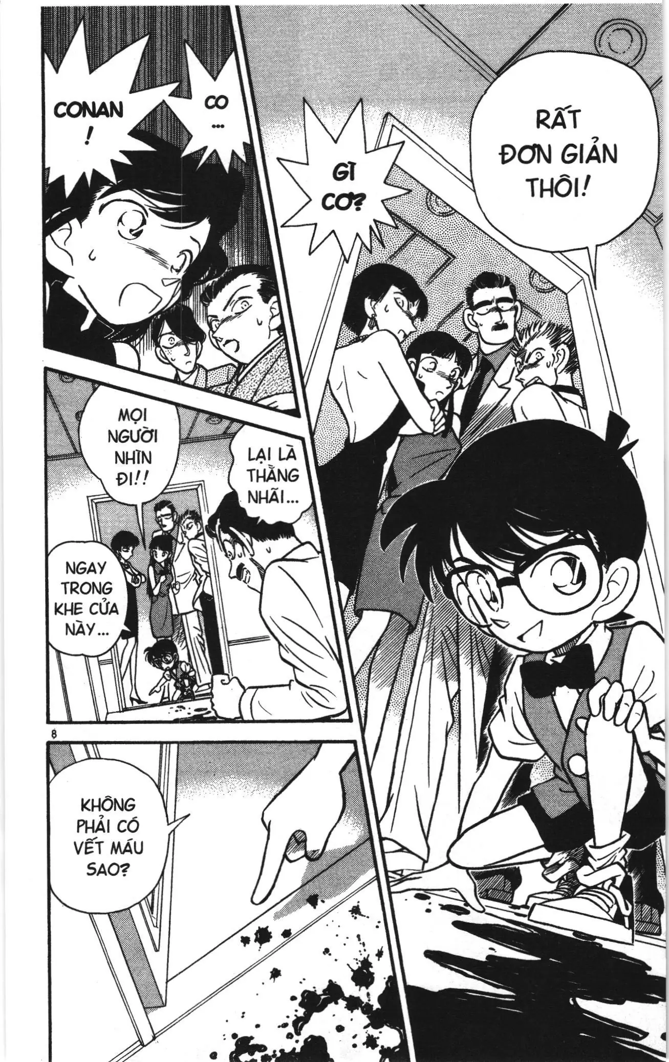 Thám tử lừng danh Conan Loạt truyện tranh (NXB Kim Đồng) Chapter 21 - Trang 8
