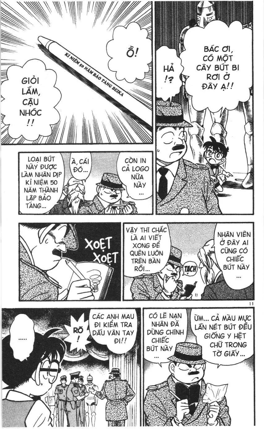 Thám tử lừng danh Conan Loạt truyện tranh (NXB Kim Đồng) Chapter 31 - Trang 11