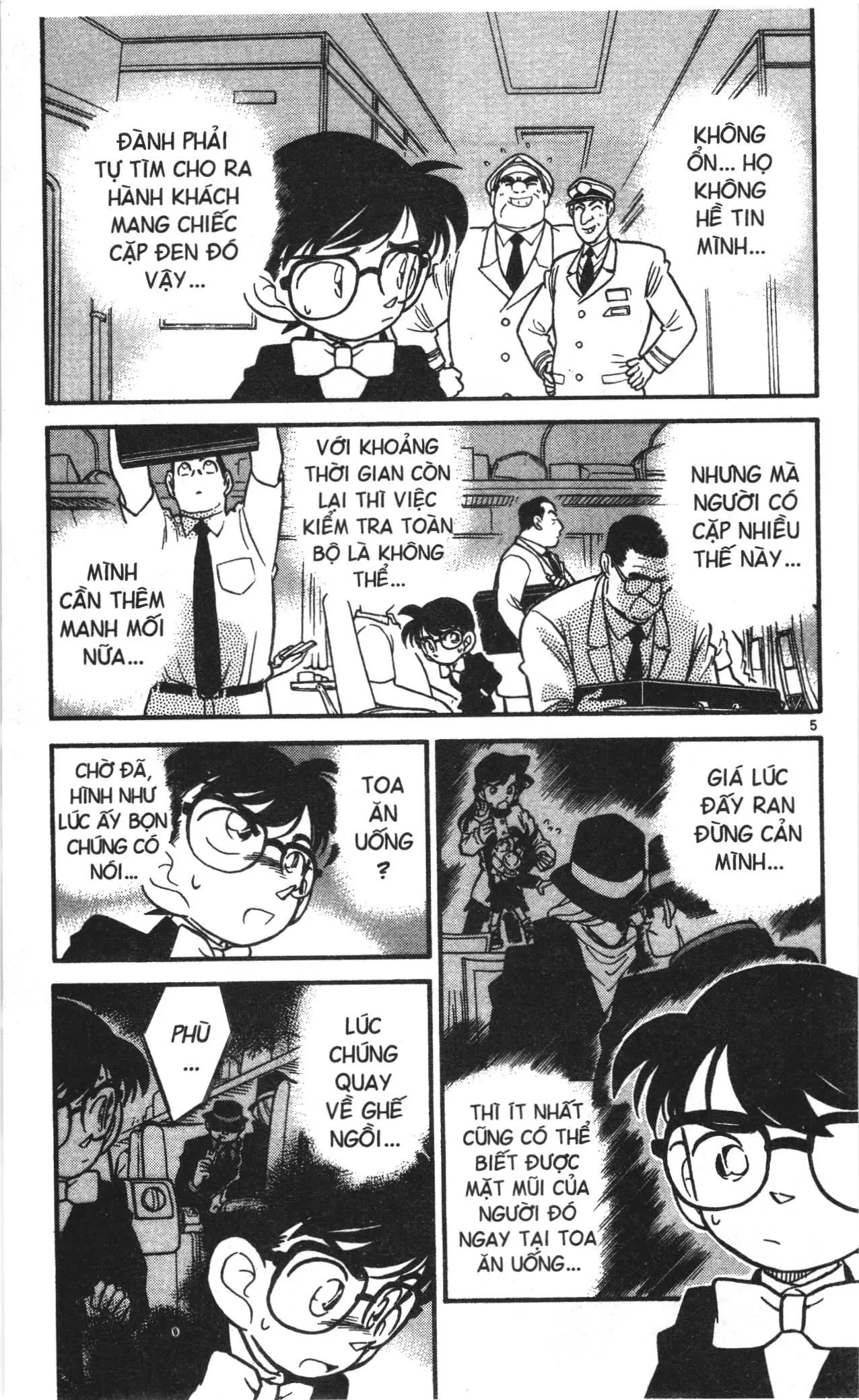 Thám tử lừng danh Conan Loạt truyện tranh (NXB Kim Đồng) Chapter 34 - Trang 5