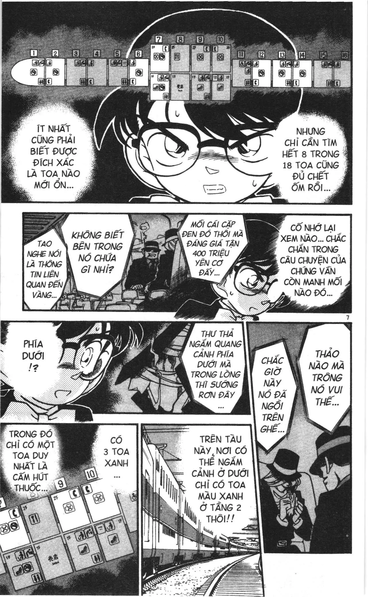 Thám tử lừng danh Conan Loạt truyện tranh (NXB Kim Đồng) Chapter 34 - Trang 7