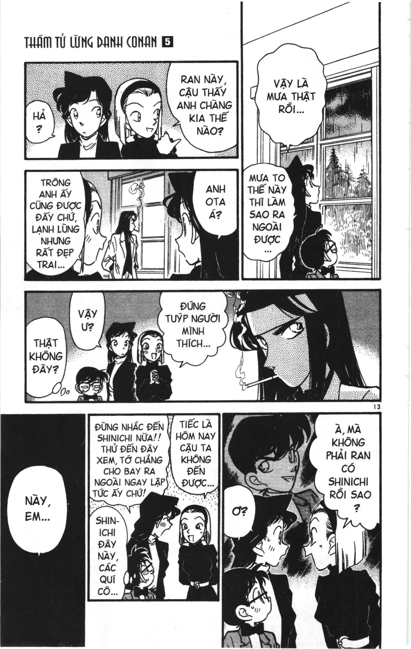 Thám tử lừng danh Conan Loạt truyện tranh (NXB Kim Đồng) Chapter 38 - Trang 13