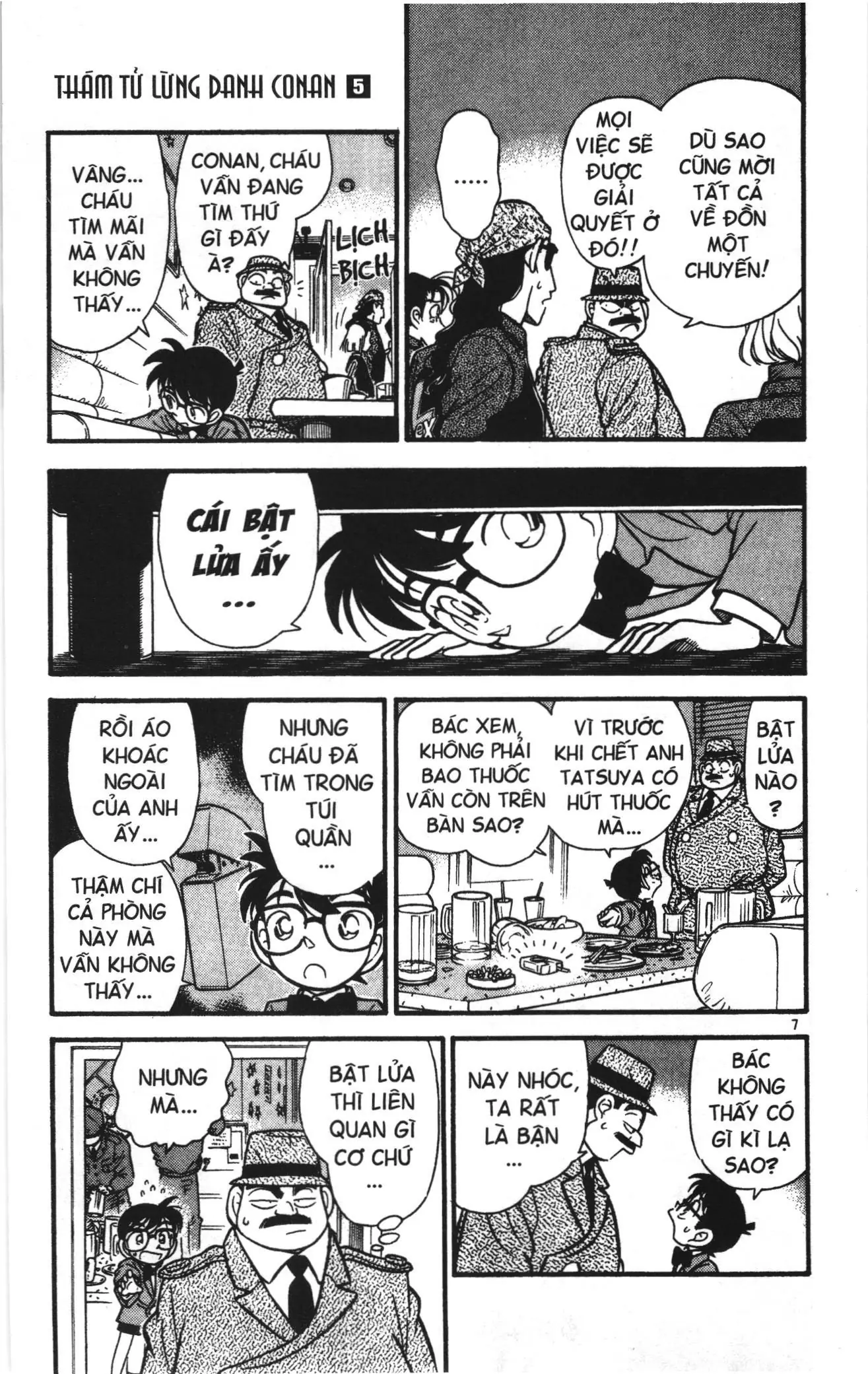 Thám tử lừng danh Conan Loạt truyện tranh (NXB Kim Đồng) Chapter 44 - Trang 7