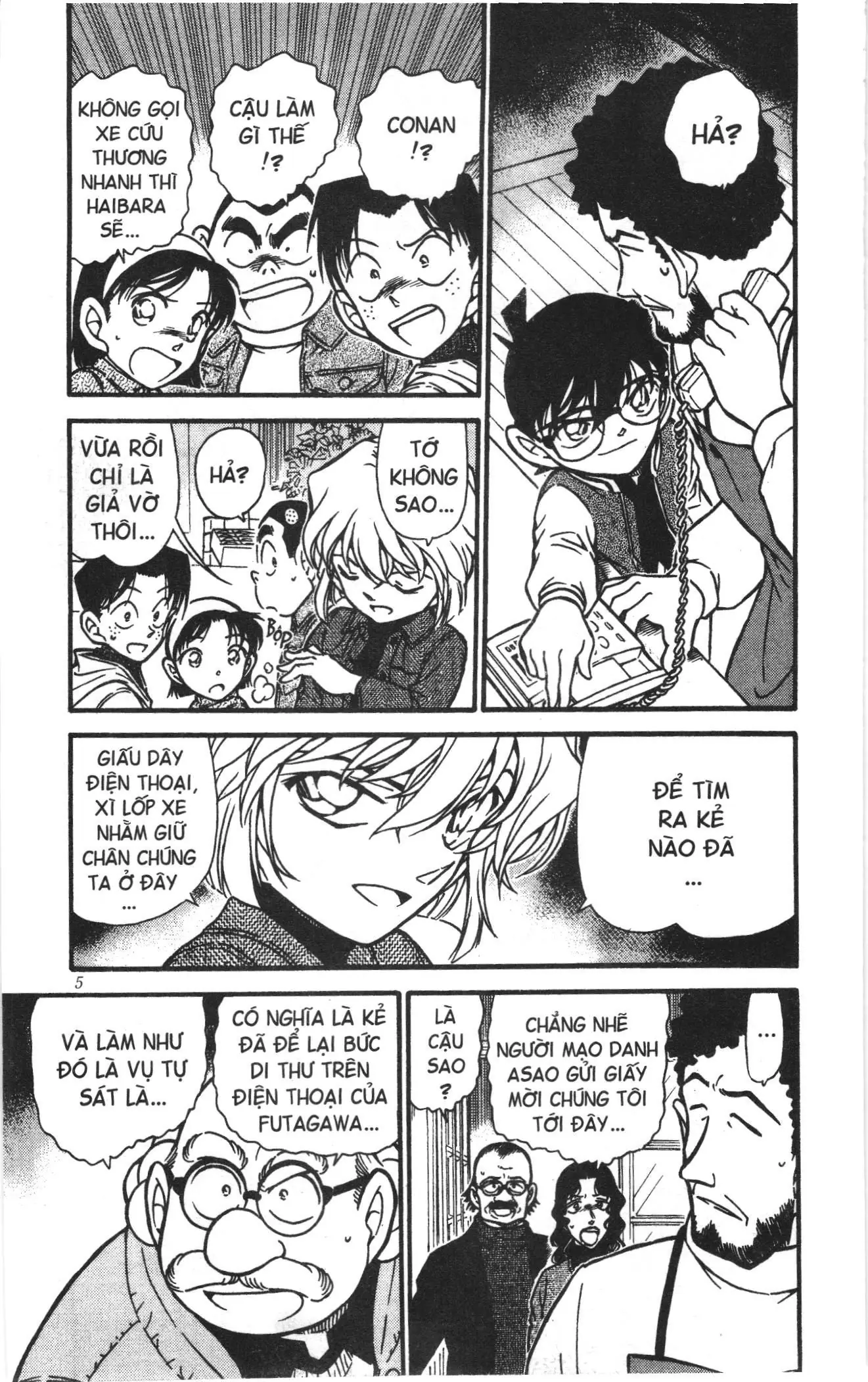 Thám tử lừng danh Conan Loạt truyện tranh (NXB Kim Đồng) Chapter 478 - Trang 3