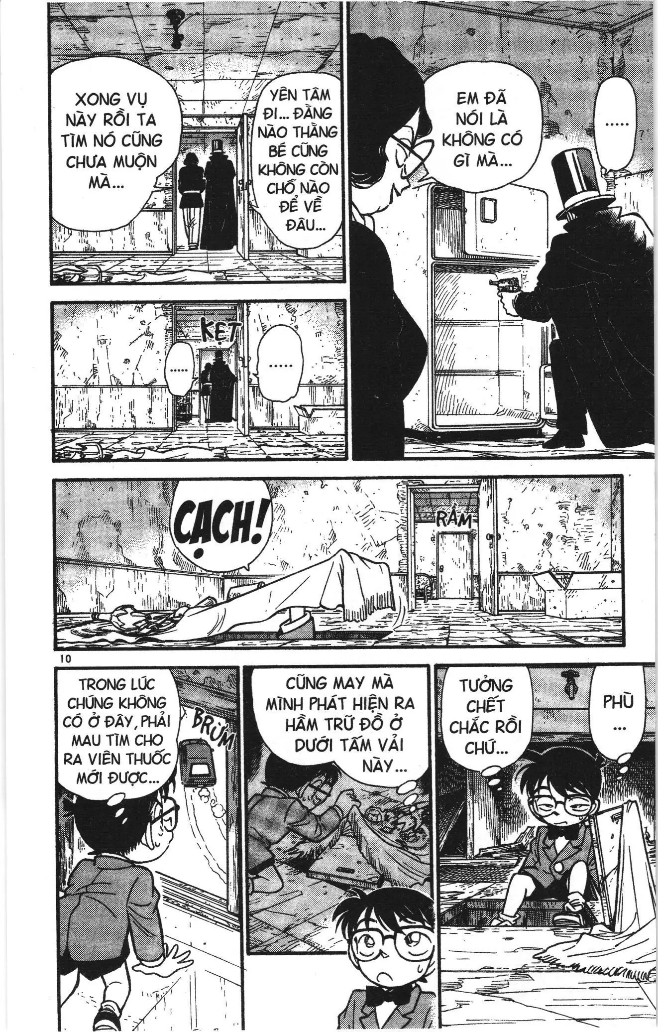 Thám tử lừng danh Conan Loạt truyện tranh (NXB Kim Đồng) Chapter 48 - Trang 10