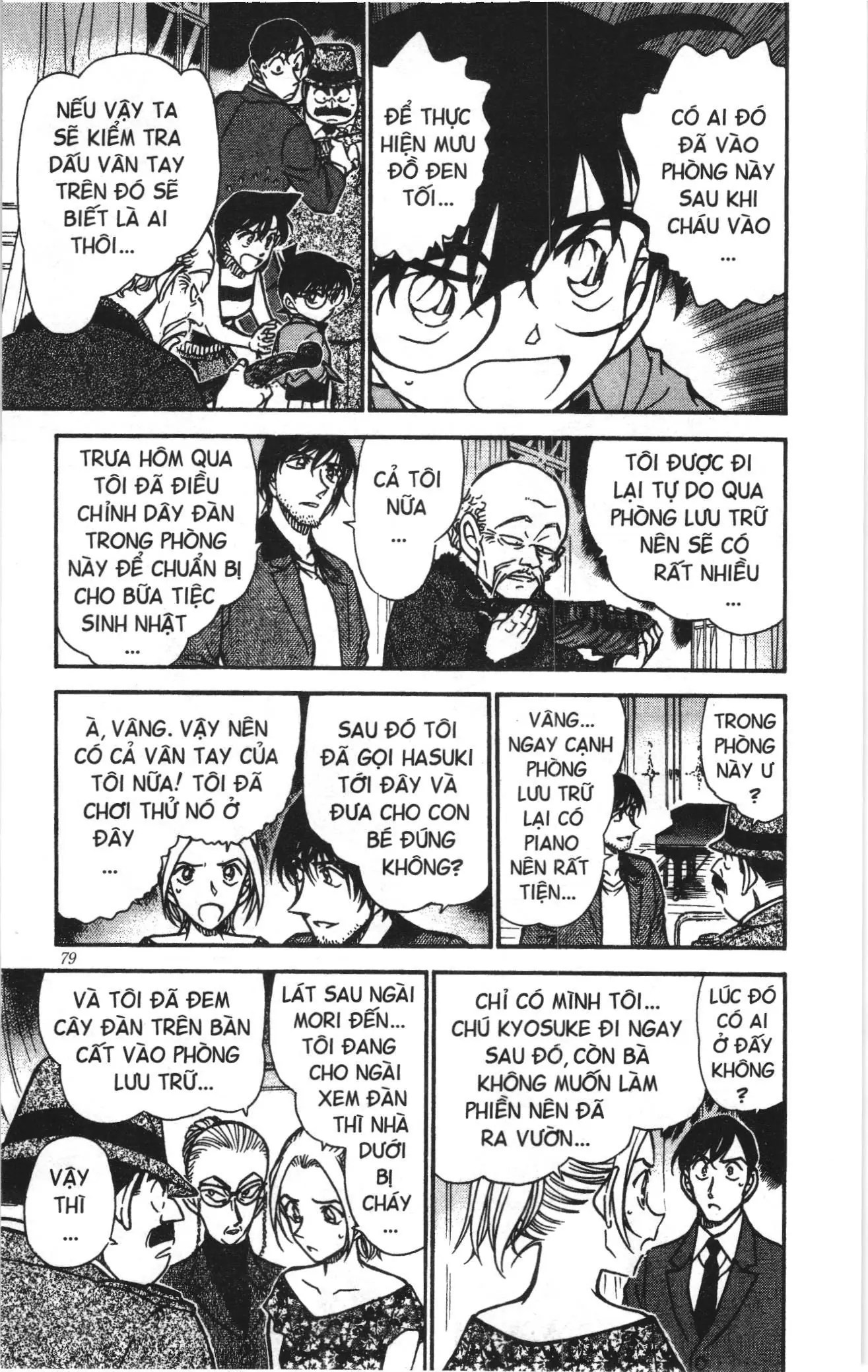 Thám tử lừng danh Conan Loạt truyện tranh (NXB Kim Đồng) Chapter 482 - Trang 9