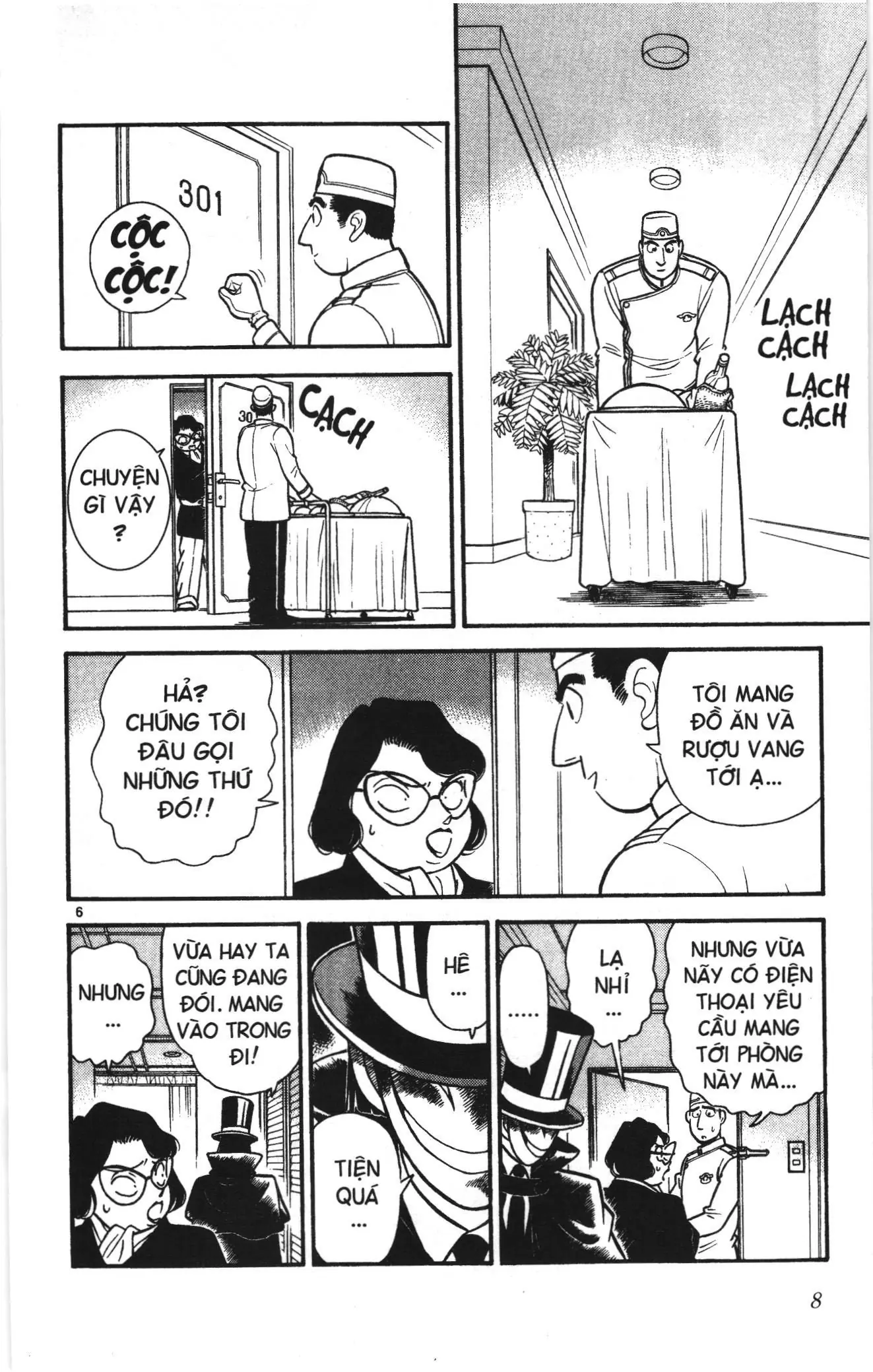Thám tử lừng danh Conan Loạt truyện tranh (NXB Kim Đồng) Chapter 49 - Trang 6