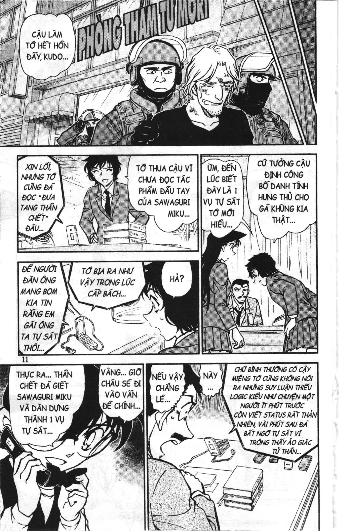 Thám tử lừng danh Conan Loạt truyện tranh (NXB Kim Đồng) Chapter 785 - Trang 9