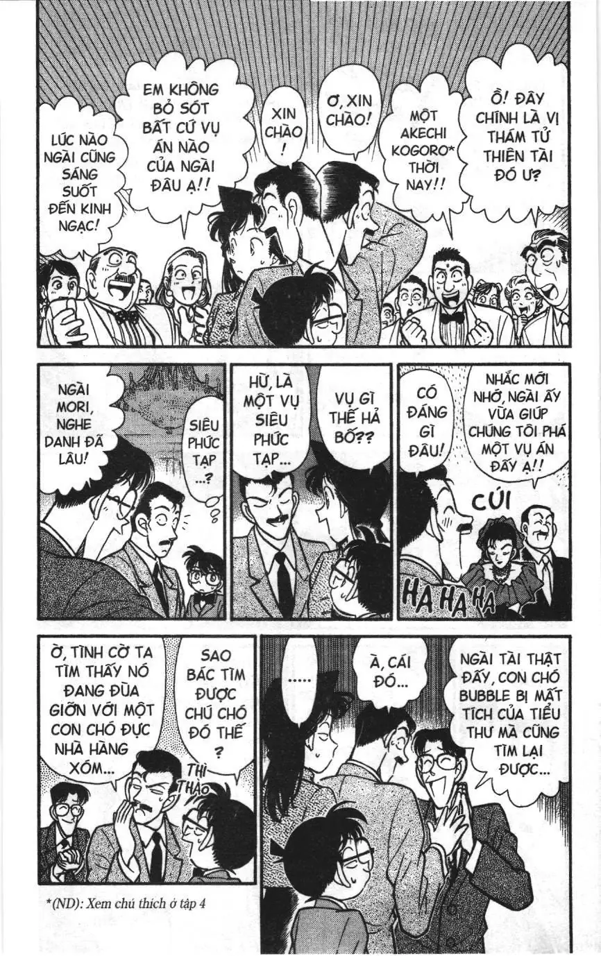 Thám tử lừng danh Conan Loạt truyện tranh (NXB Kim Đồng) Chapter 85 - Trang 4