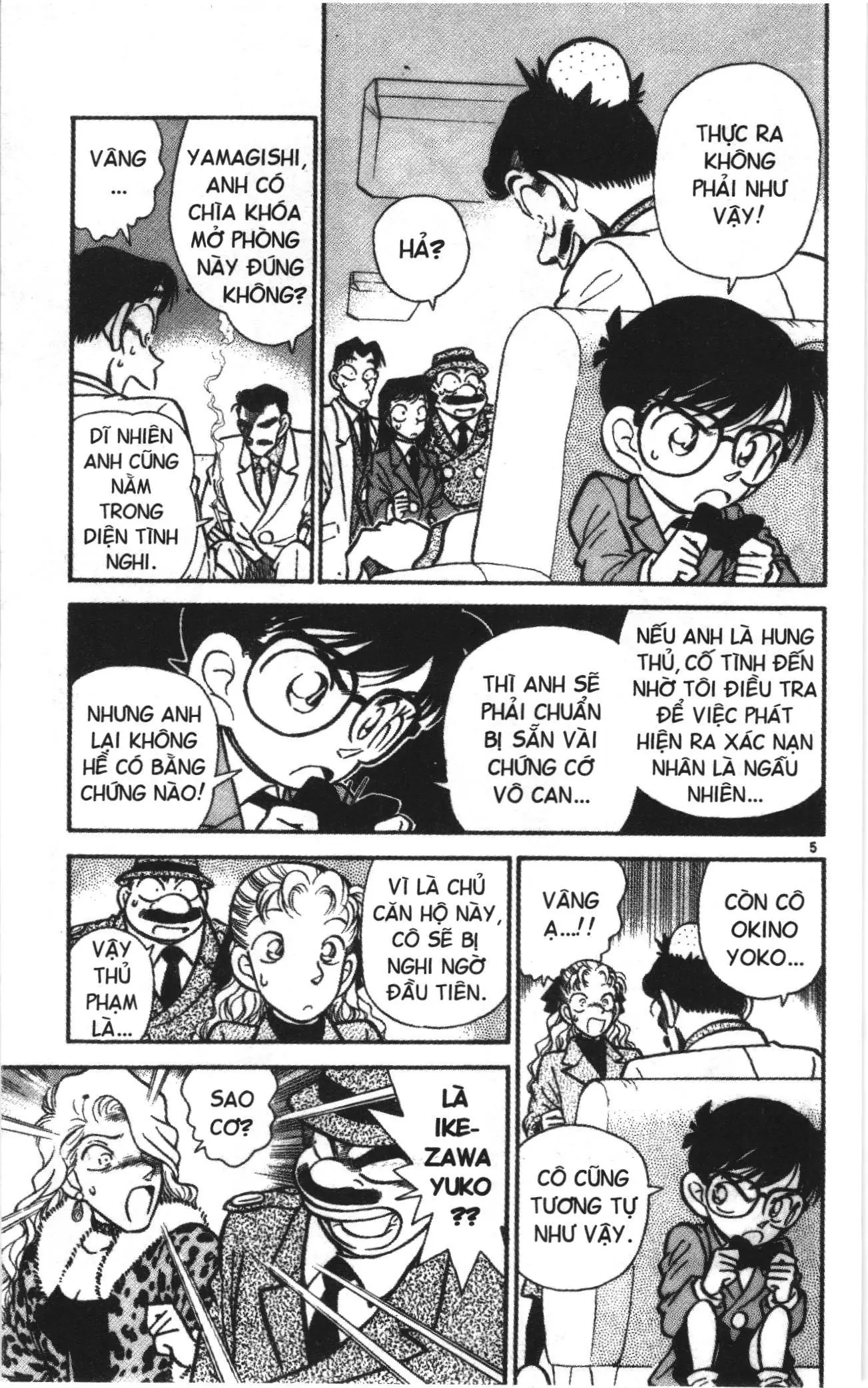 Thám tử lừng danh Conan Loạt truyện tranh (NXB Kim Đồng) Chapter 9 - Trang 5