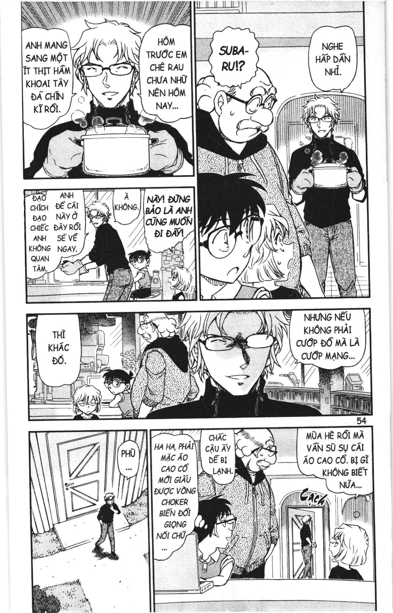 Thám tử lừng danh Conan Loạt truyện tranh Chapter 1002 - Trang 3