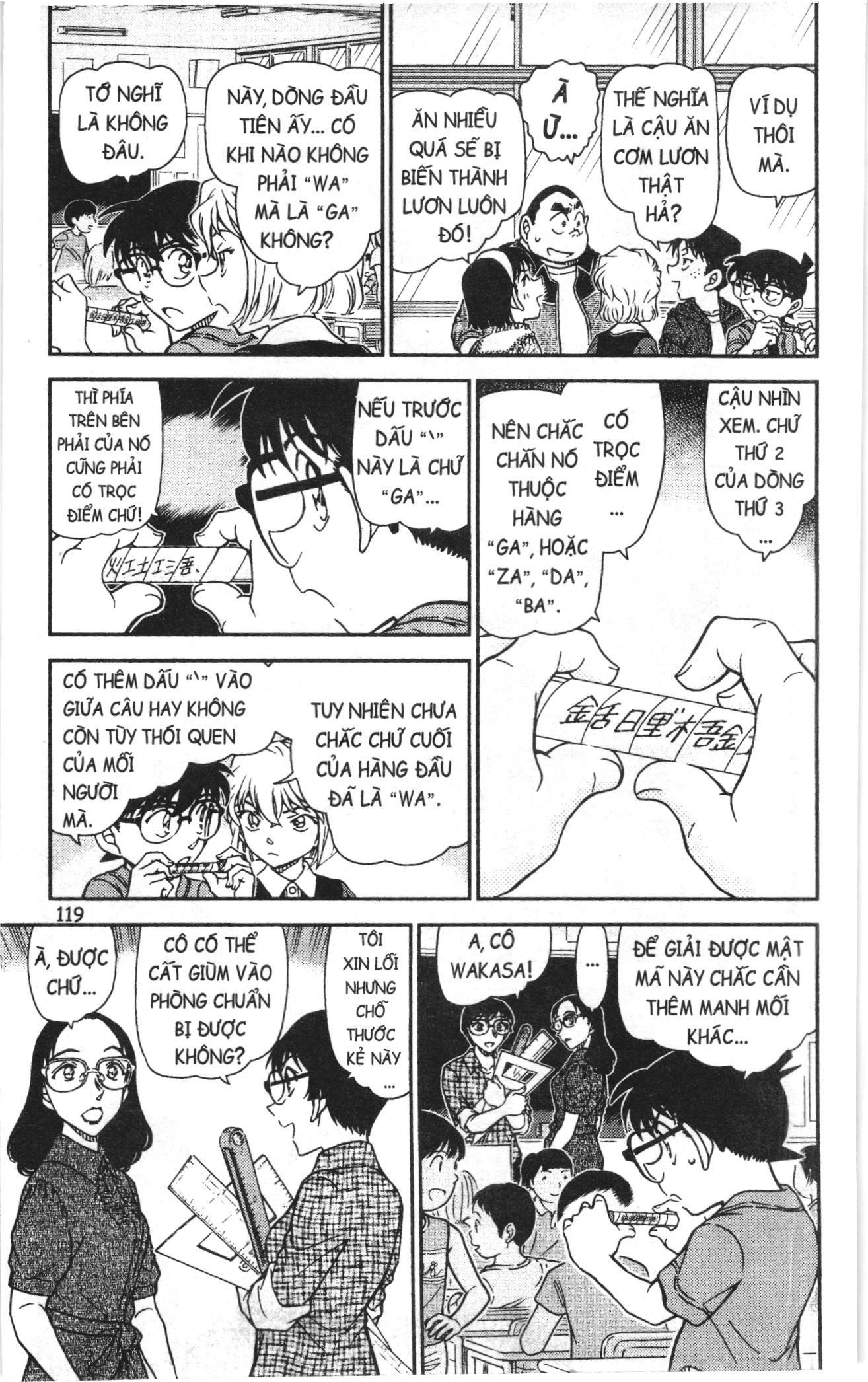 Thám tử lừng danh Conan Loạt truyện tranh Chapter 1006 - Trang 5