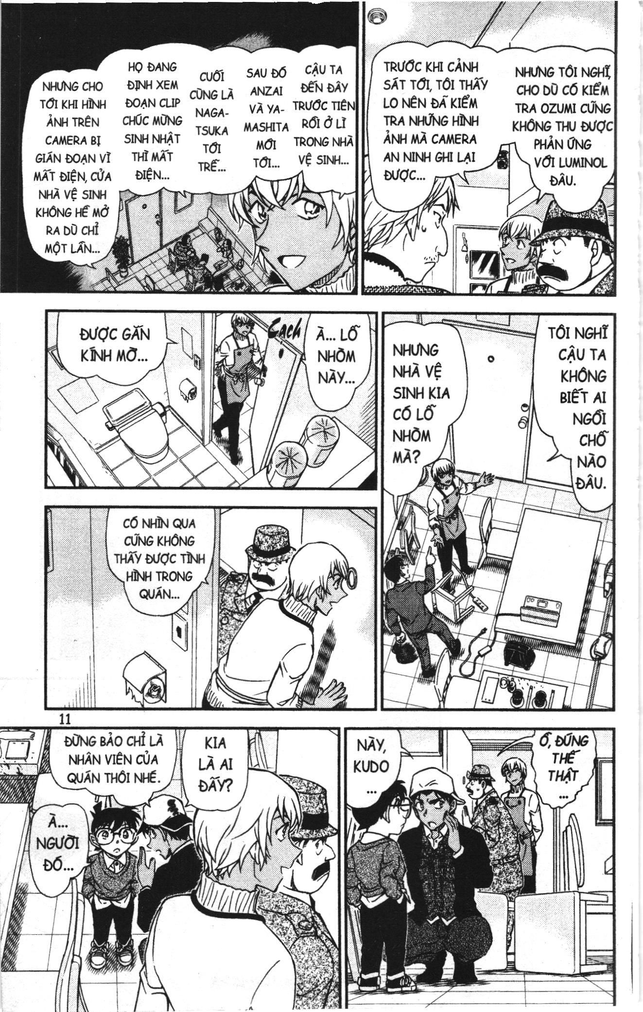 Thám tử lừng danh Conan Loạt truyện tranh Chapter 1021 - Trang 9