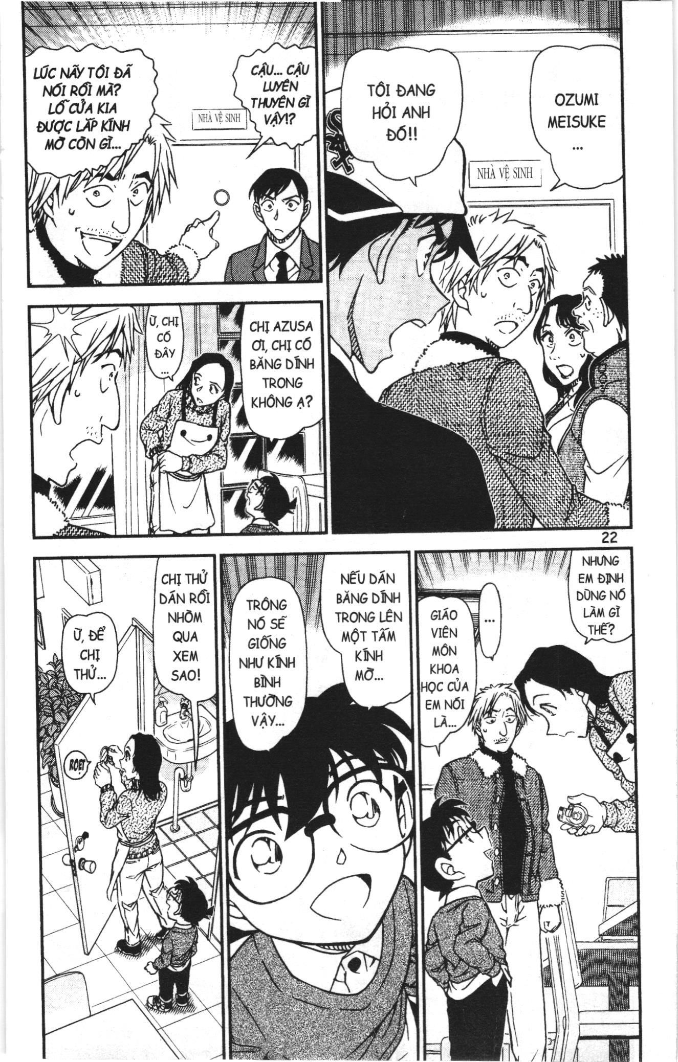 Thám tử lừng danh Conan Loạt truyện tranh Chapter 1022 - Trang 4