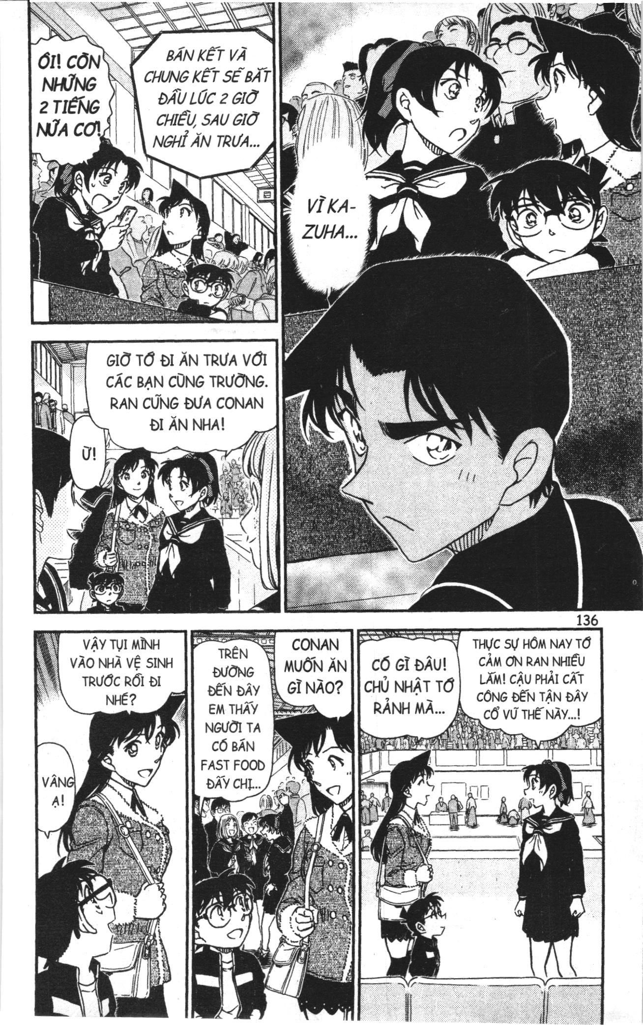 Thám tử lừng danh Conan Loạt truyện tranh Chapter 1029 - Trang 6