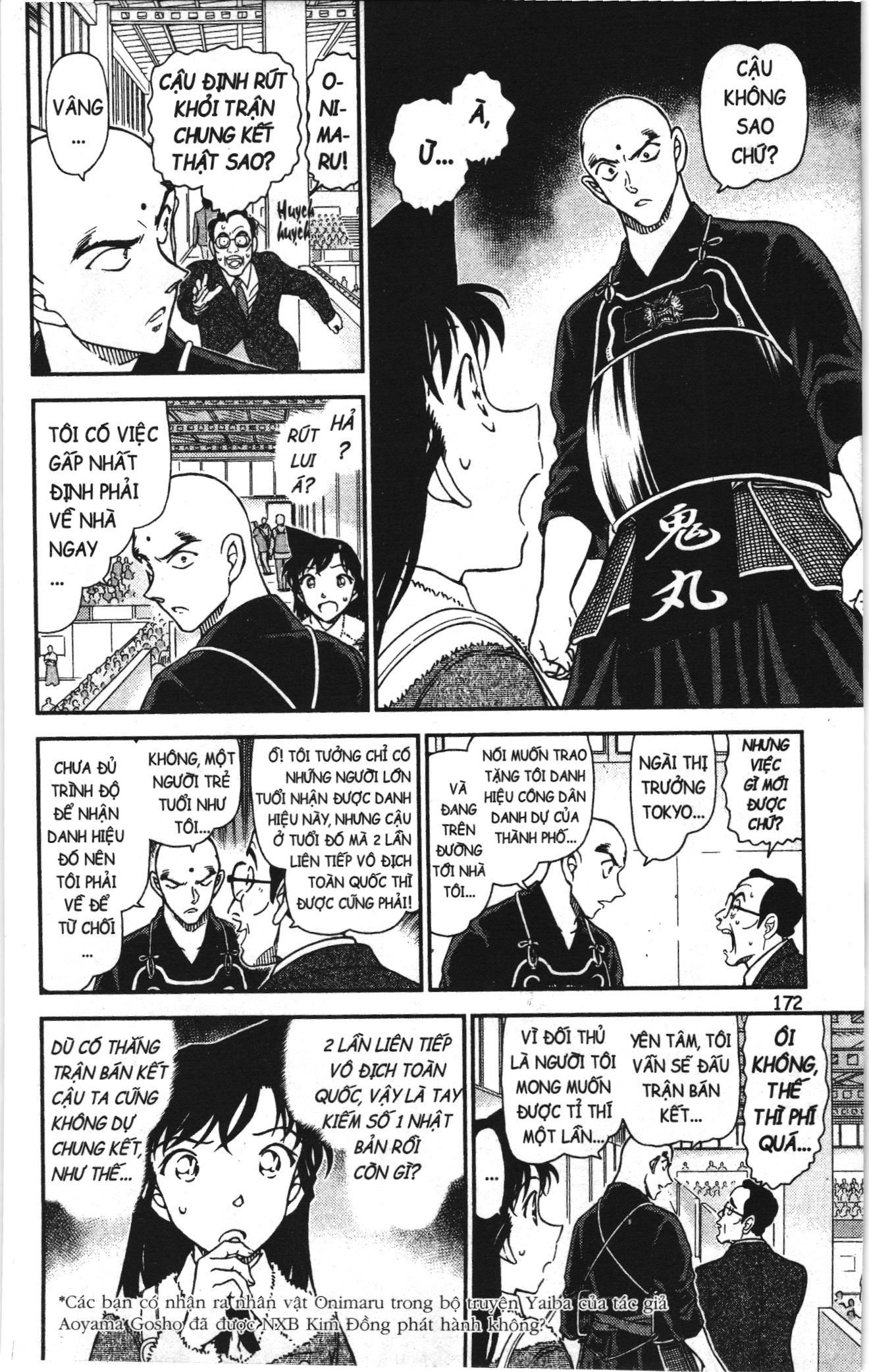 Thám tử lừng danh Conan Loạt truyện tranh Chapter 1031 - Trang 10