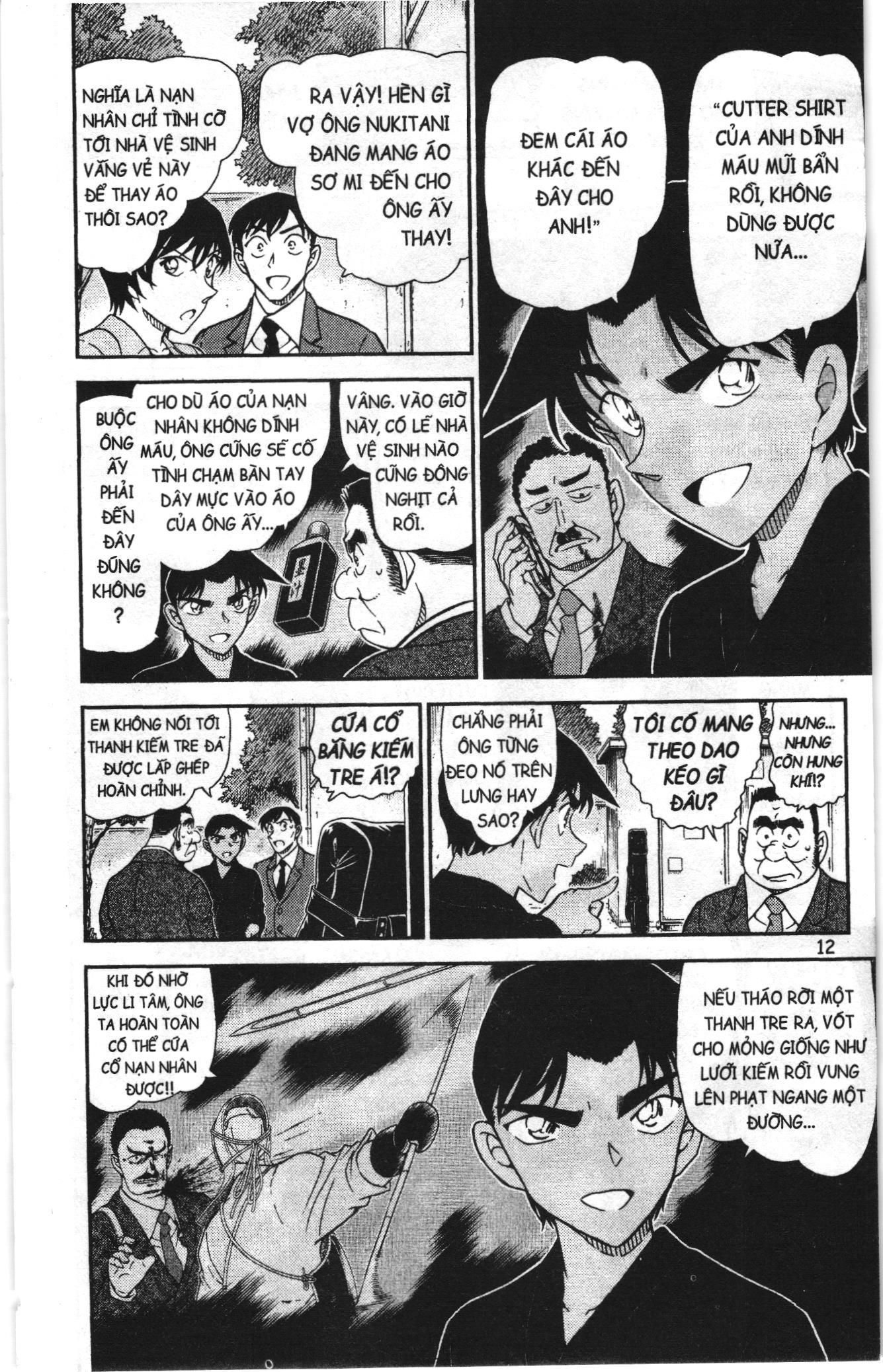 Thám tử lừng danh Conan Loạt truyện tranh Chapter 1032 - Trang 10