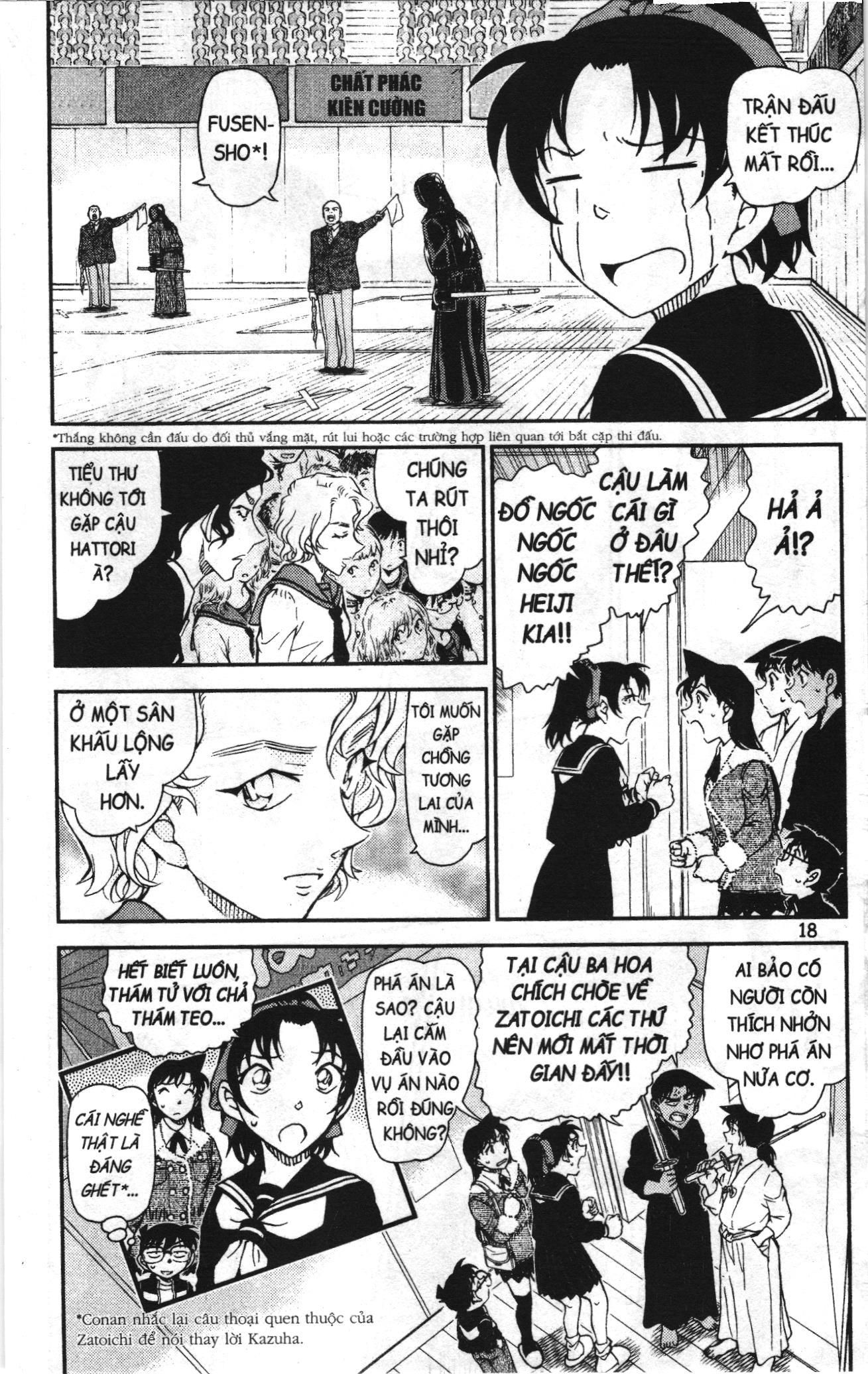 Thám tử lừng danh Conan Loạt truyện tranh Chapter 1032 - Trang 16