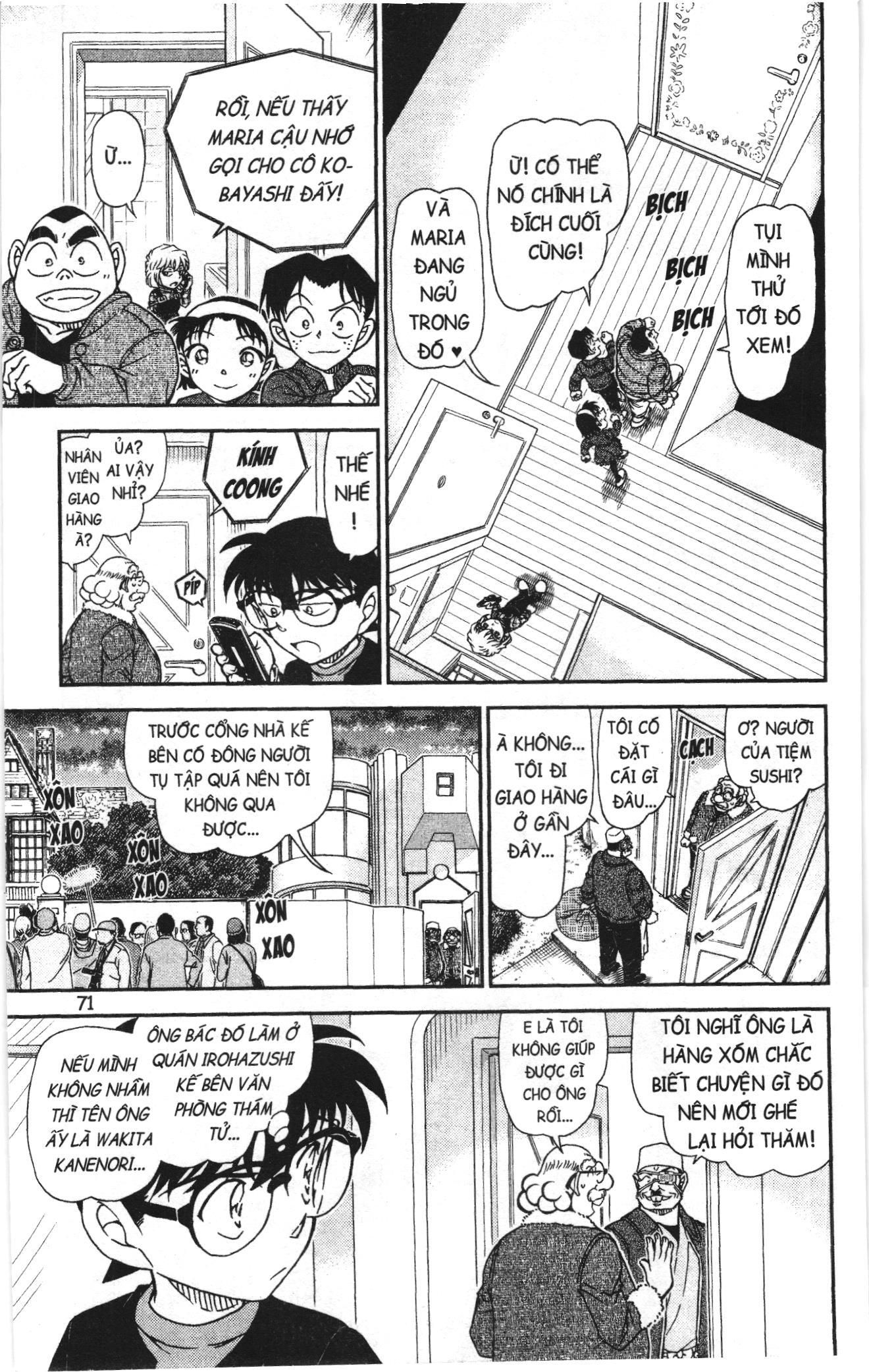 Thám tử lừng danh Conan Loạt truyện tranh Chapter 1047 - Trang 5