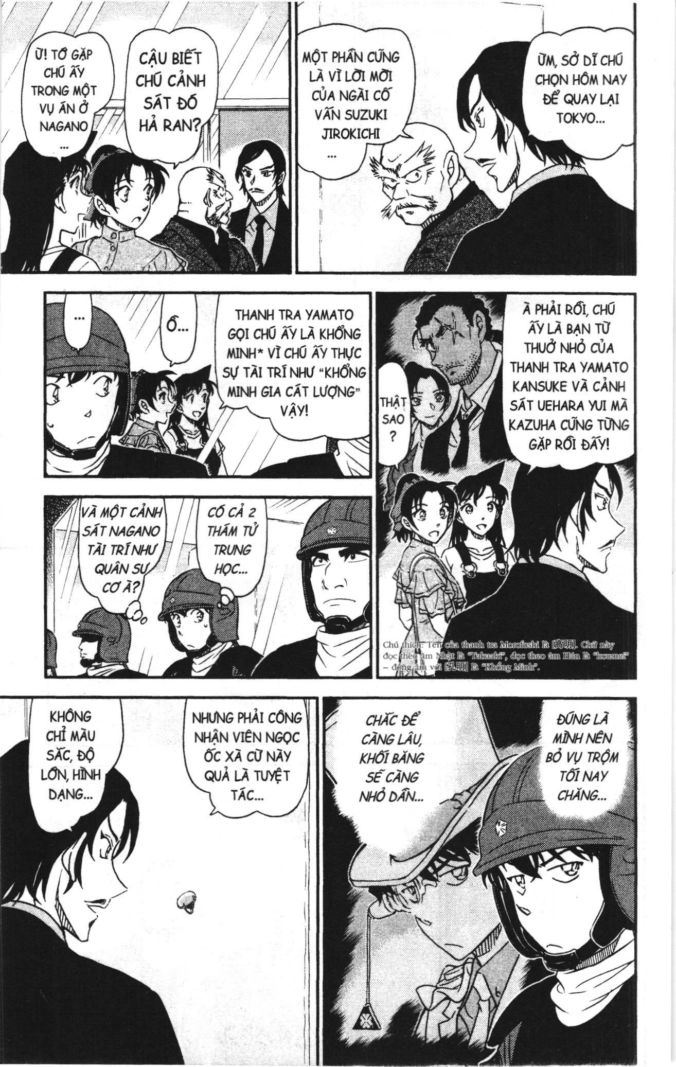 Thám tử lừng danh Conan Loạt truyện tranh Chapter 1057 - Trang 10